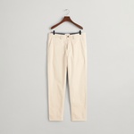 GANT Erkek Krem Regular Fit Chino Pantolon