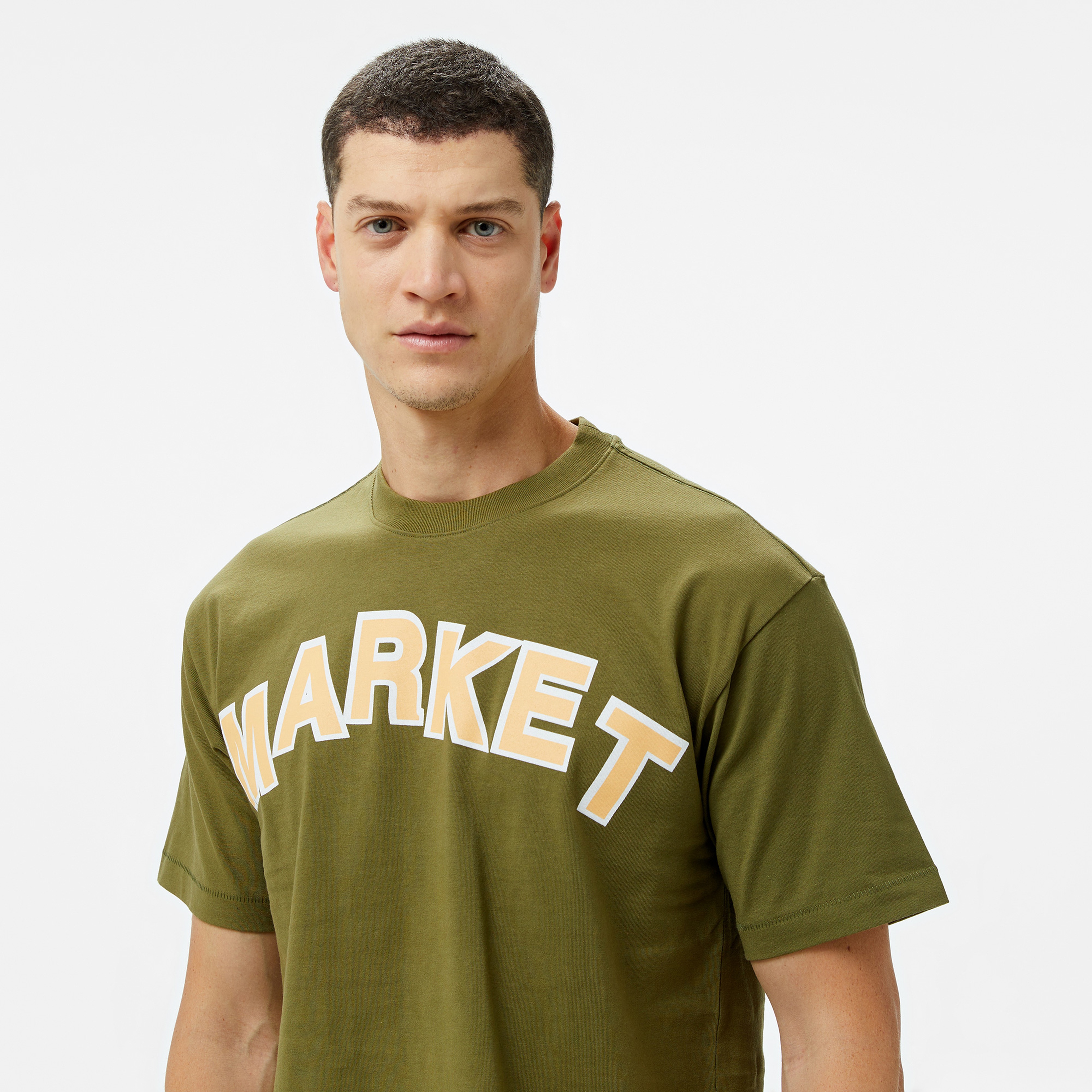 Market Expansion Pack Erkek Krem T-Shirt