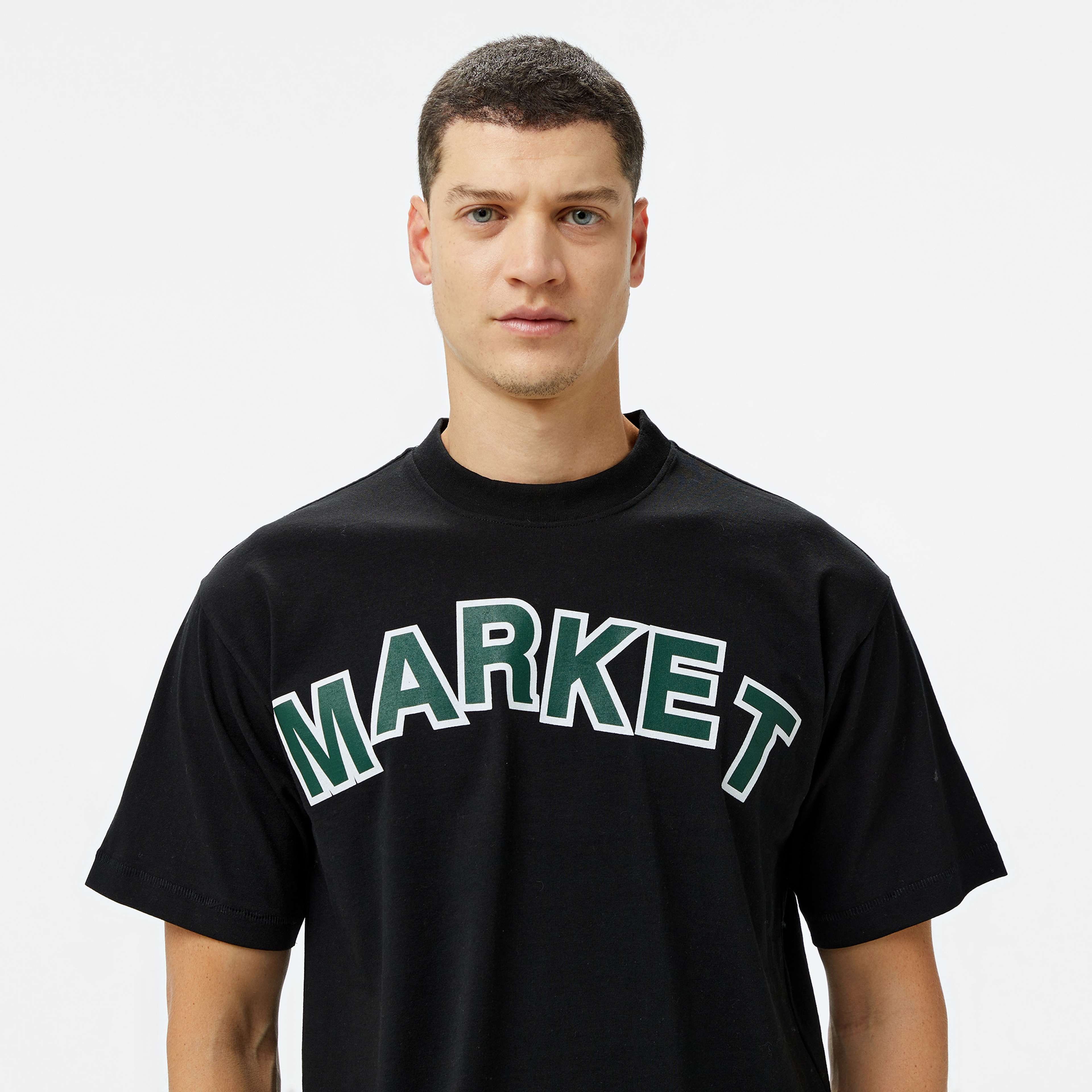 Market Expansion Pack Erkek Siyah T-Shirt
