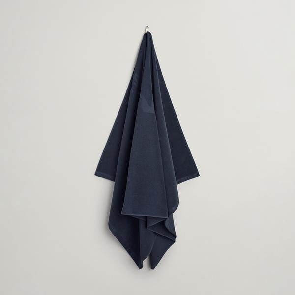 GANT Unisex Lacivert Baskılı Havlu