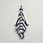 GANT Unisex Lacivert Çizgili Havlu