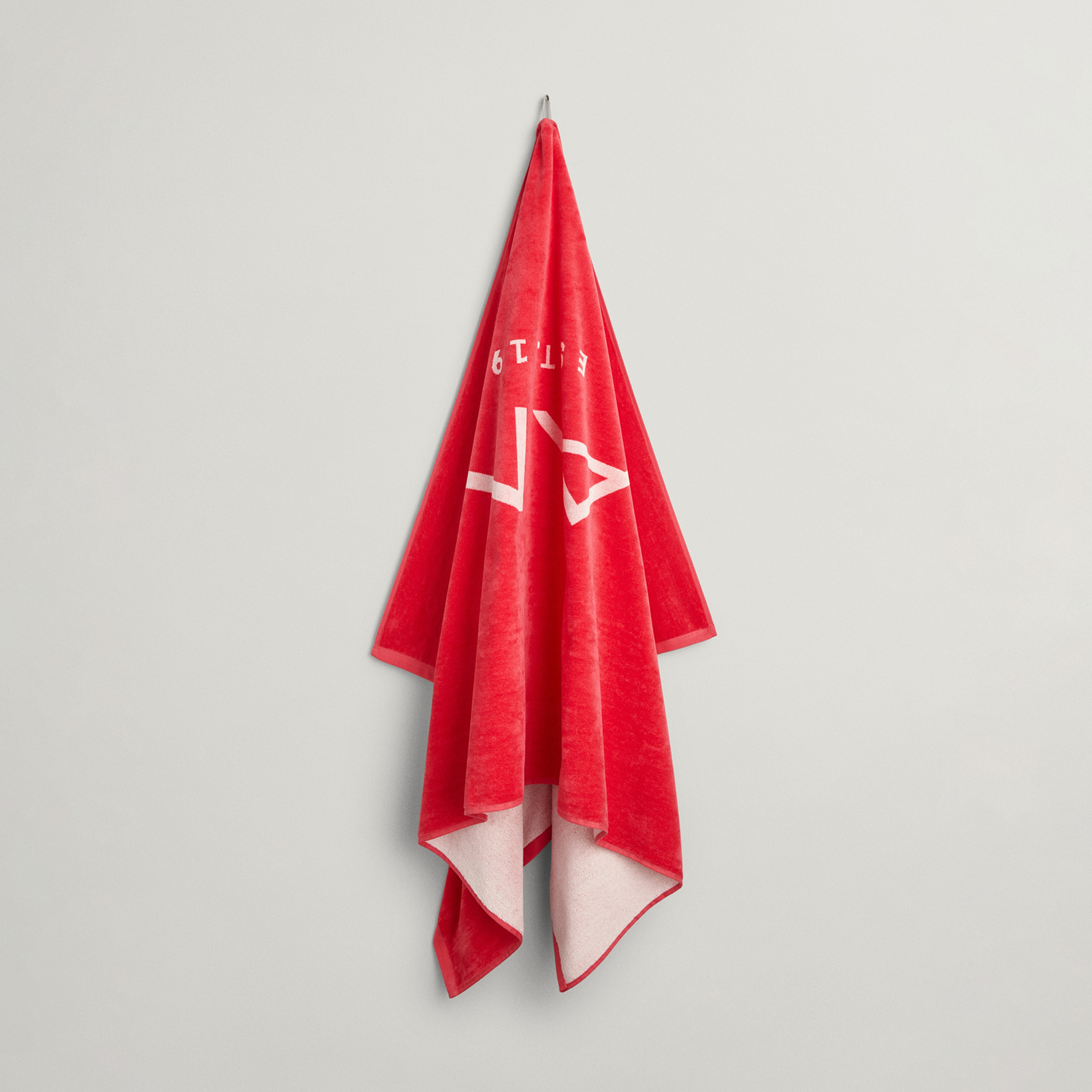 GANT Unisex Pembe Baskılı Havlu