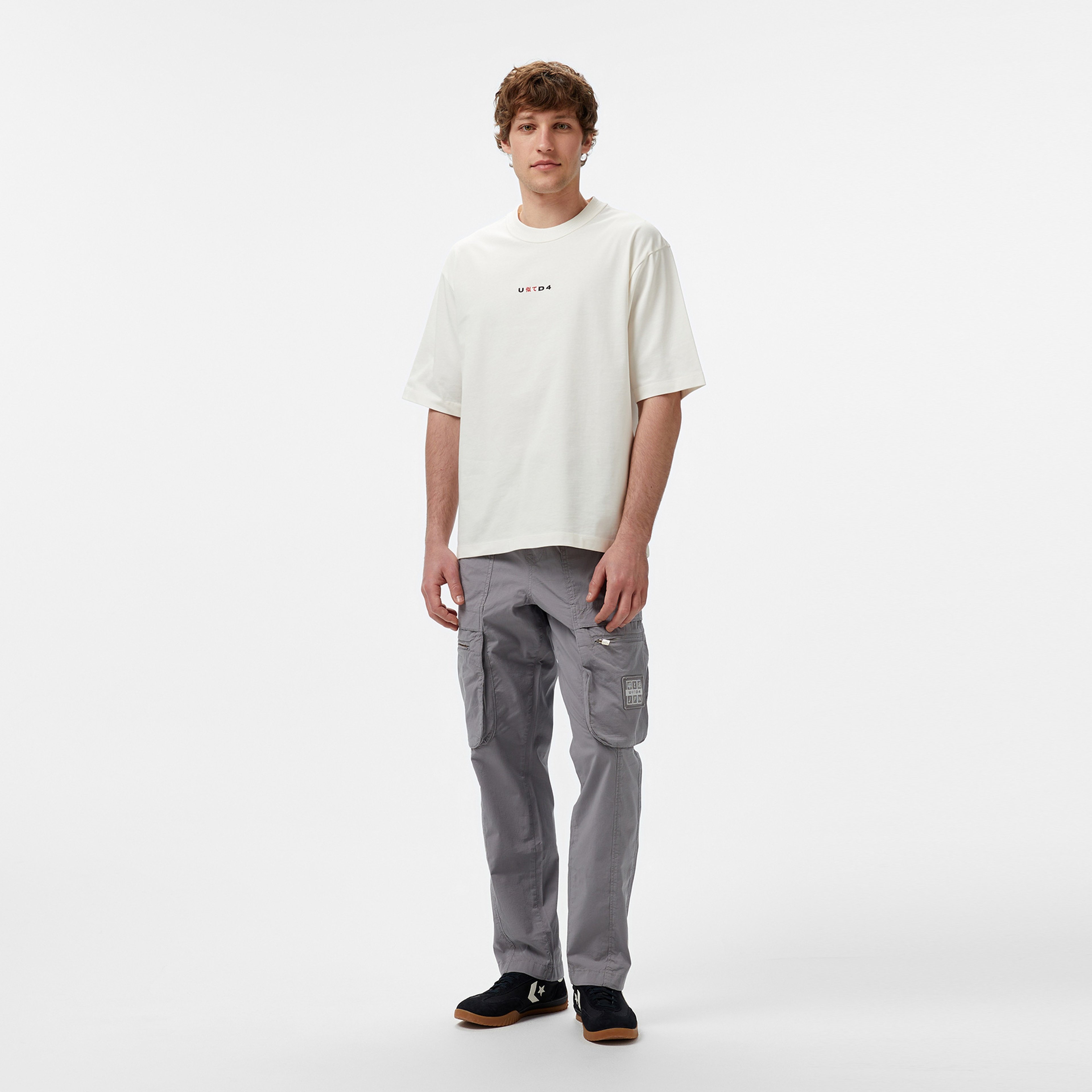 UNITED4 Erkek Bej T-Shirt