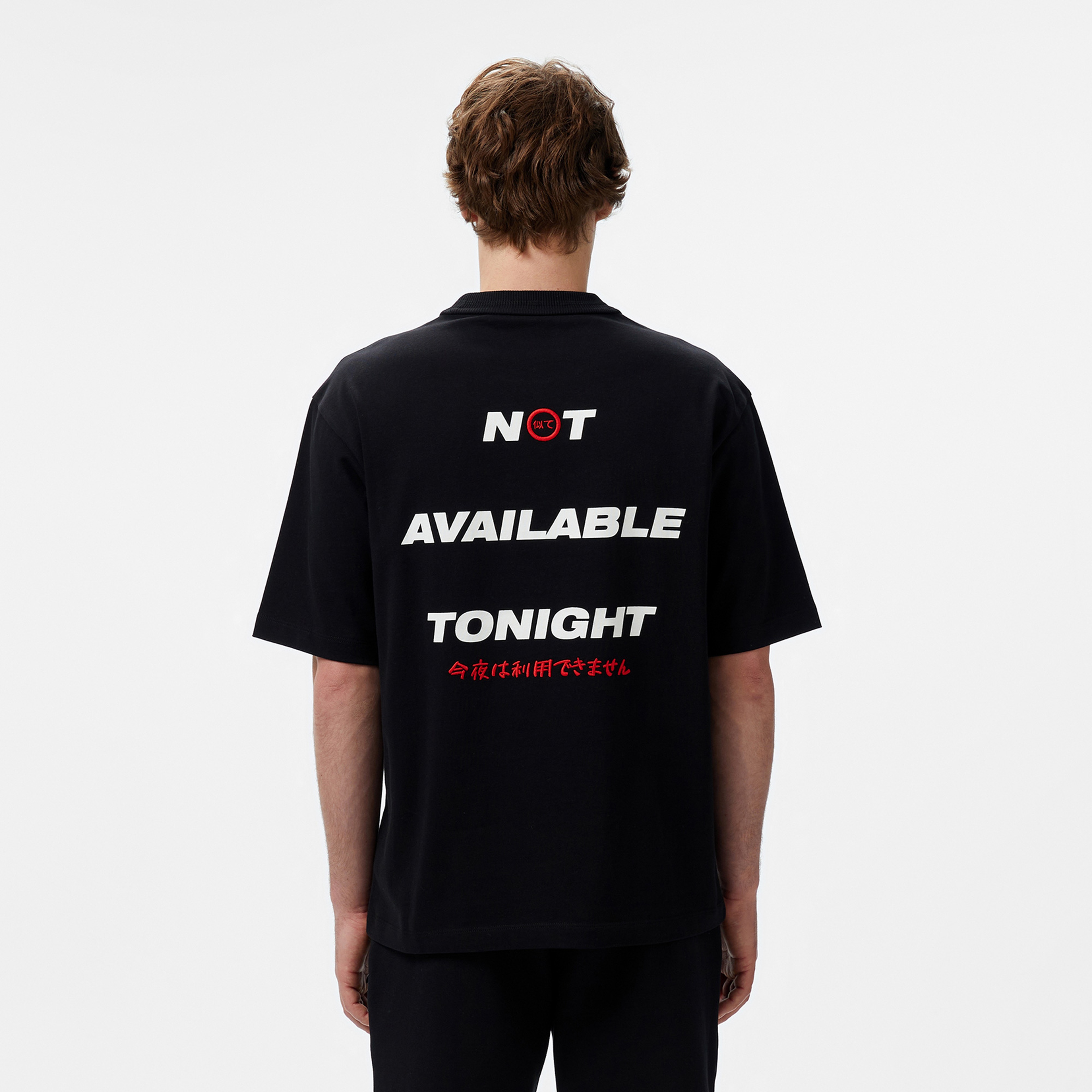 UNITED4 Erkek Siyah T-Shirt