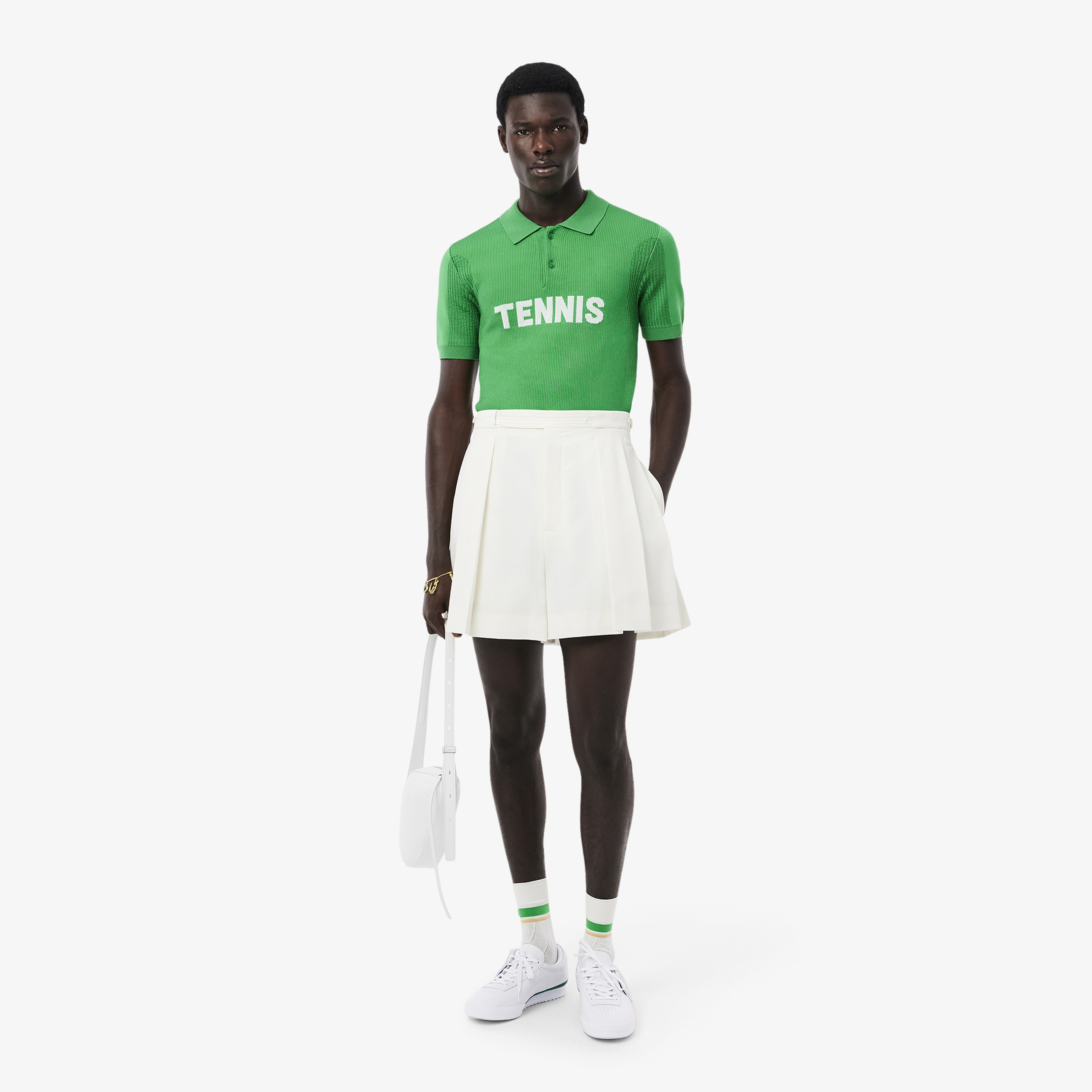 SS25 RUNWAY Aura Erkek Beyaz Sneaker