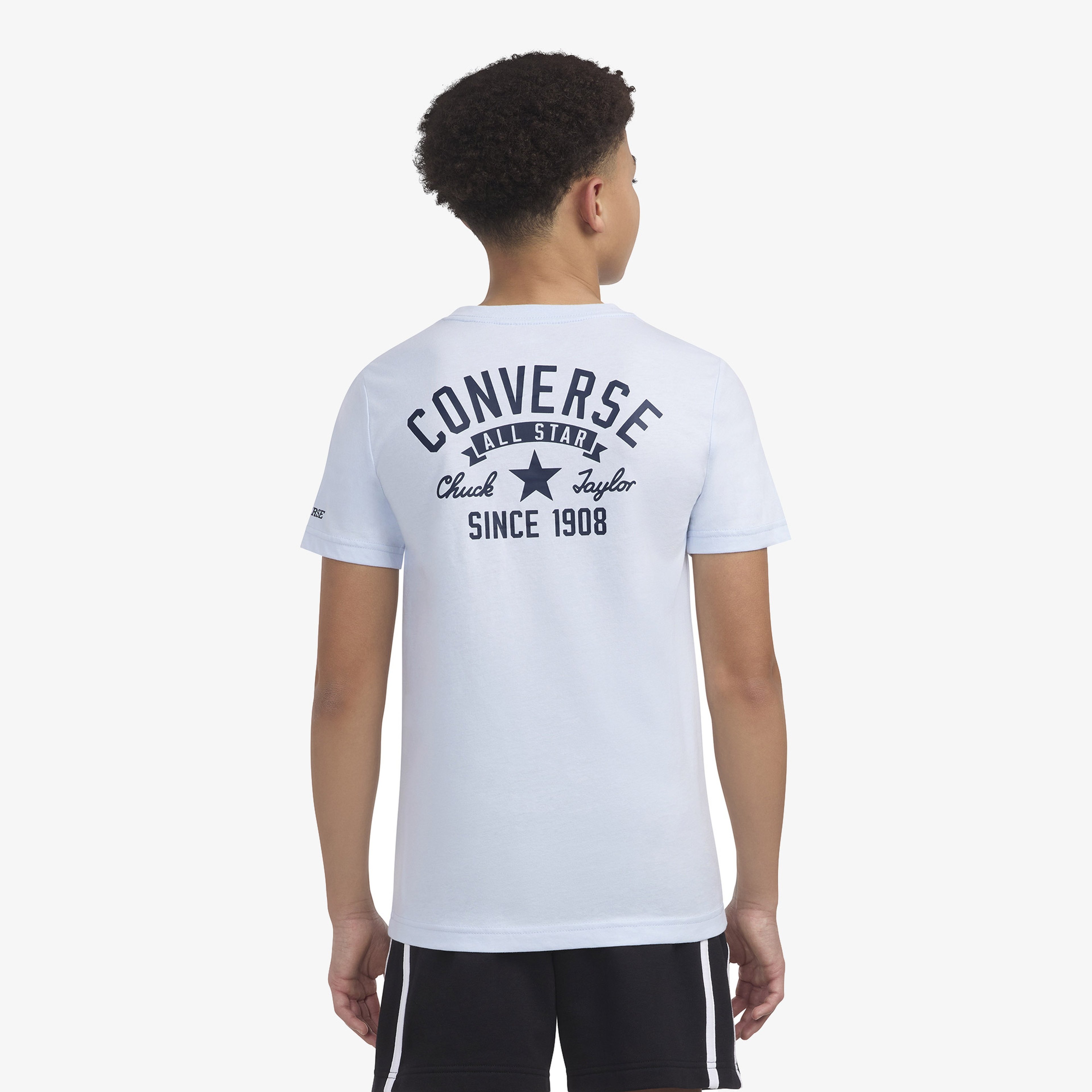 Converse Chuck Taylor All Star Çocuk Mavi T-Shirt