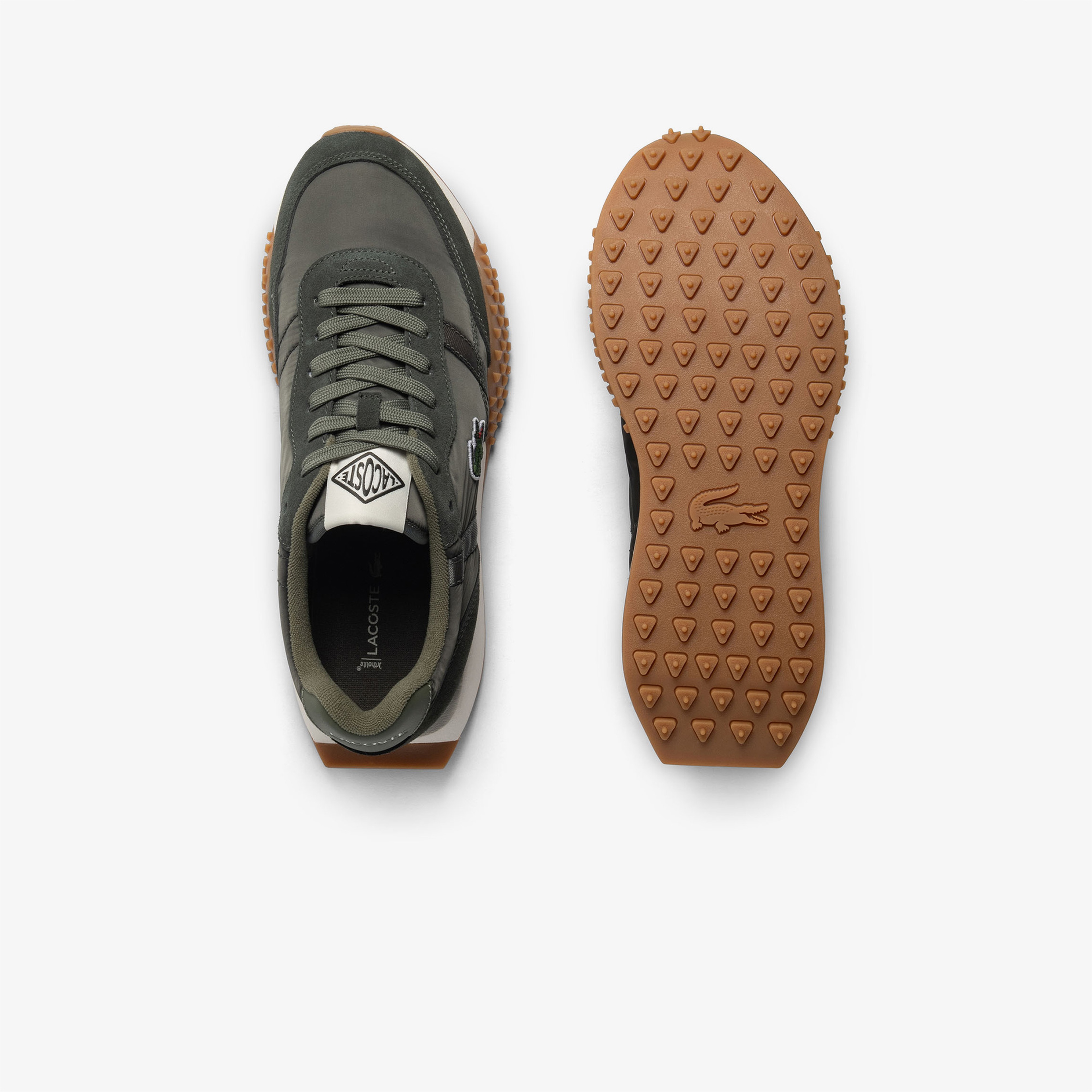 Lacoste L-Spin Evo Erkek Yeşil Sneaker