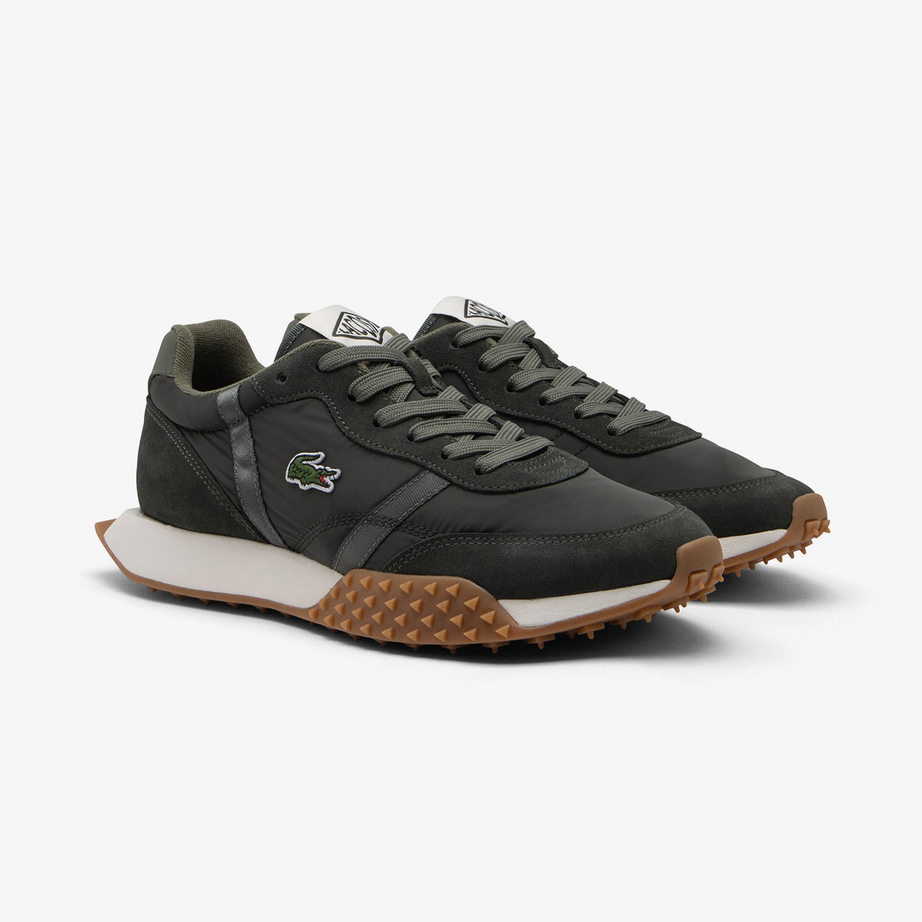 Lacoste L-Spin Evo Erkek Yeşil Sneaker