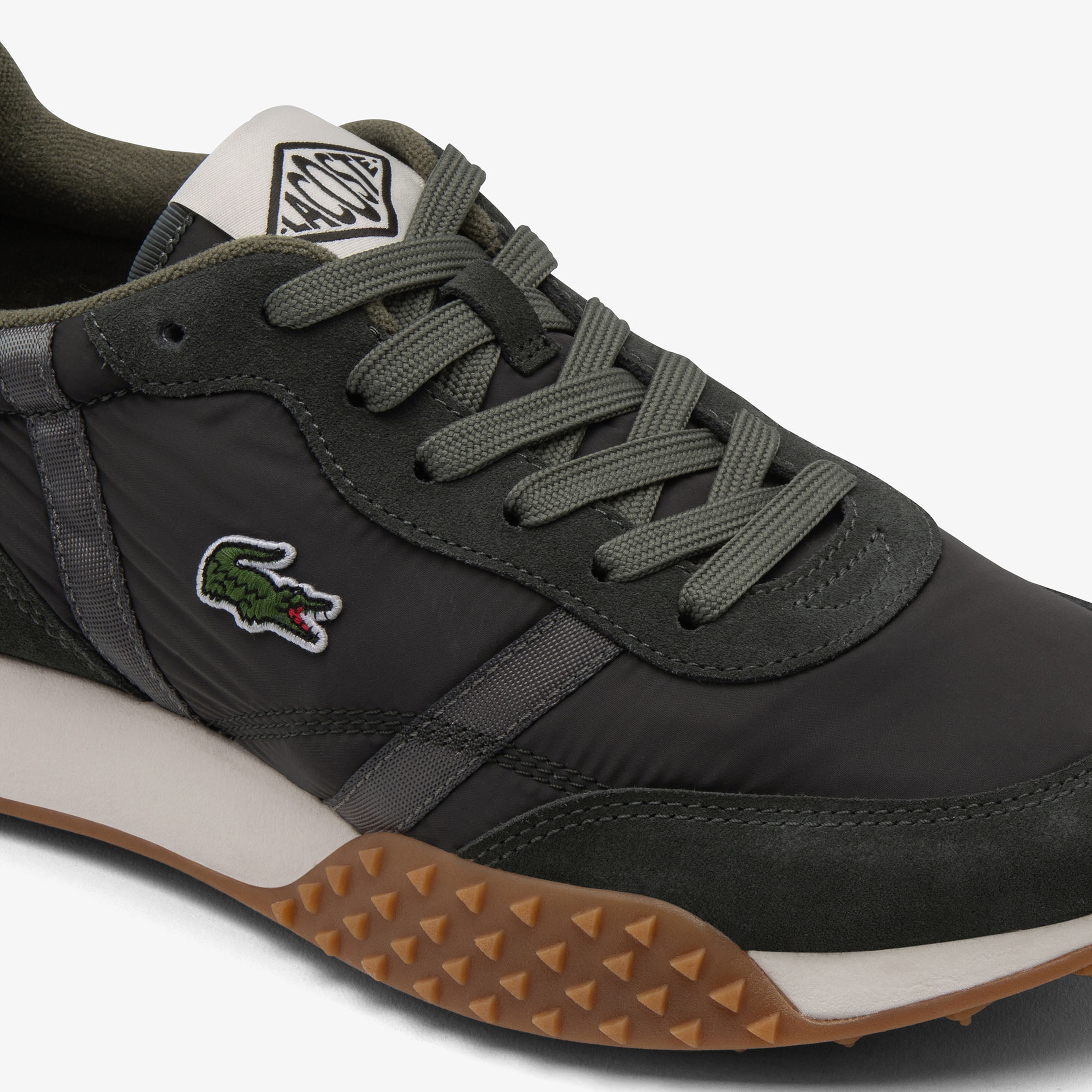 Lacoste L-Spin Evo Erkek Yeşil Sneaker
