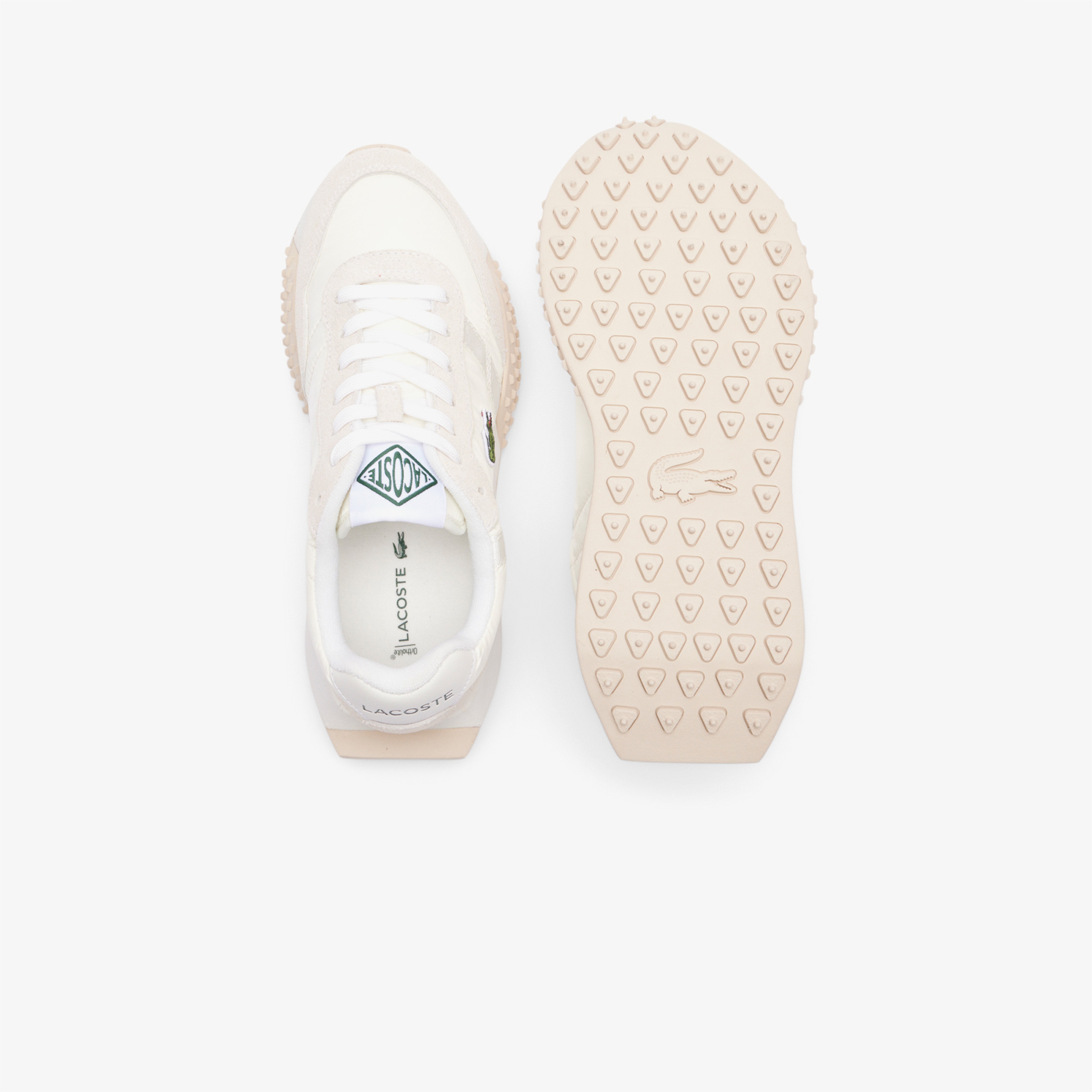 Lacoste L-Spin Evo Kadın Bej Sneaker