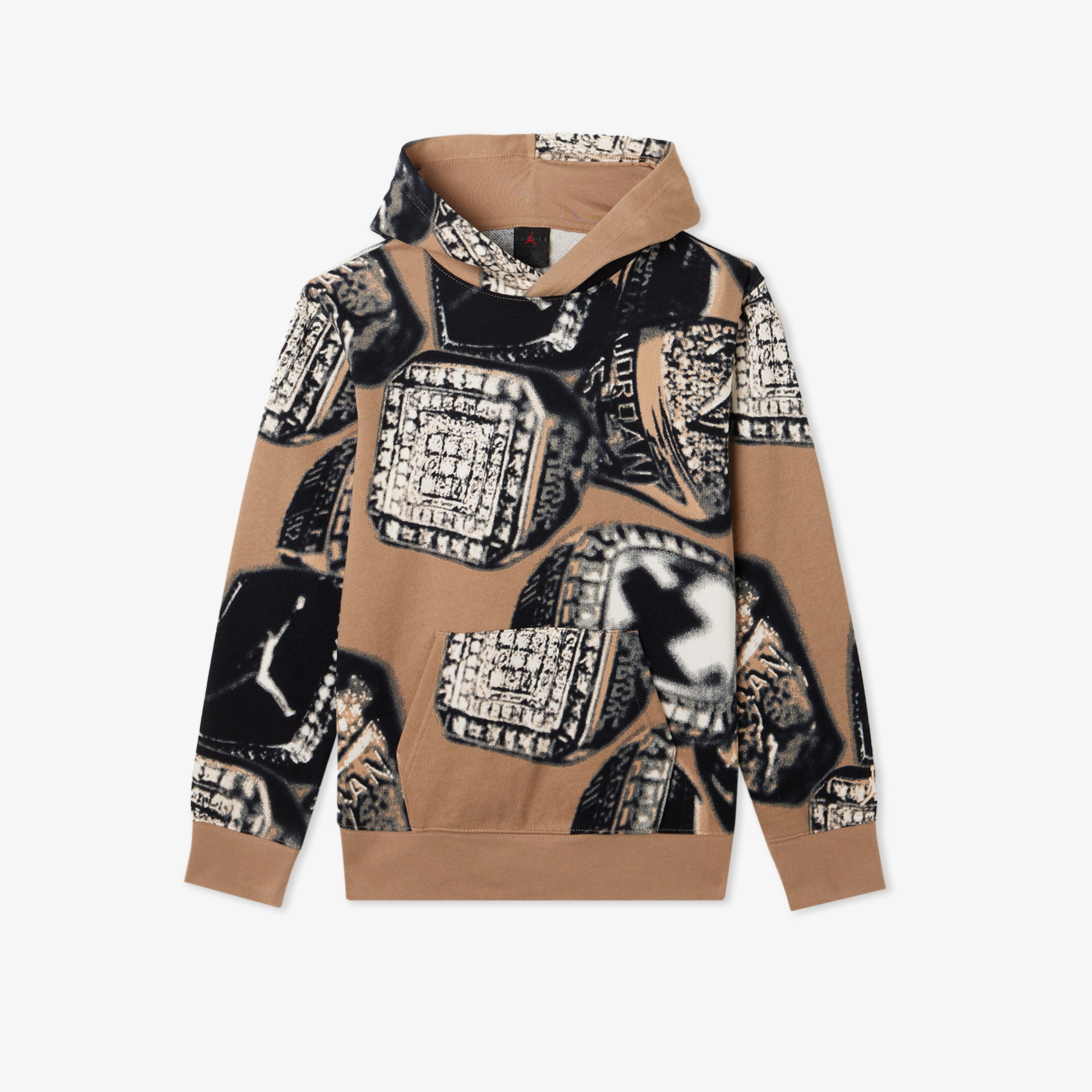 Jordan 1984 French Terry Jumpman Çocuk Krem Hoodie