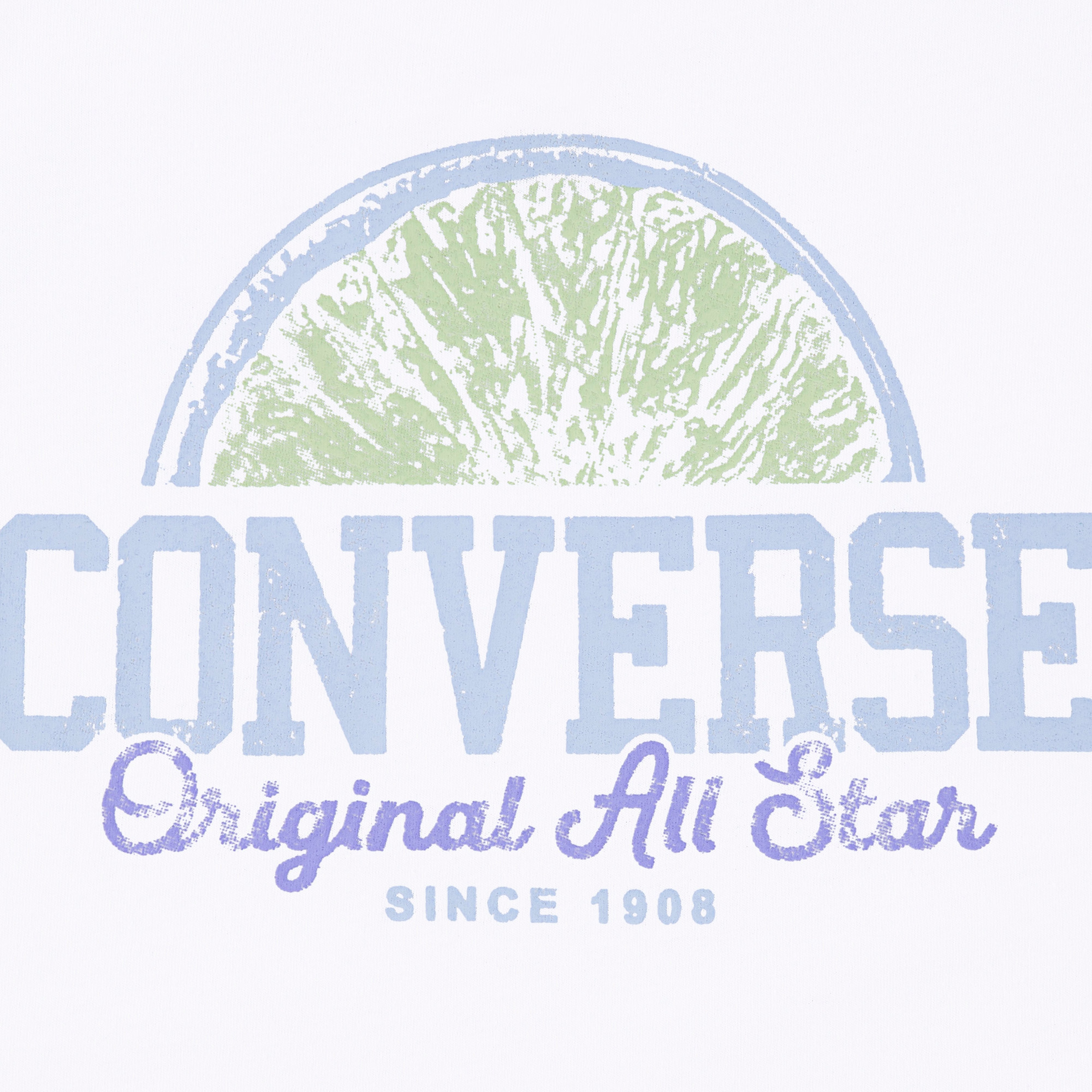 Converse Boxy Çocuk Beyaz T-Shirt
