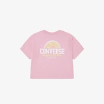 Converse Front Back Fruit Çocuk Siyah T-Shirt