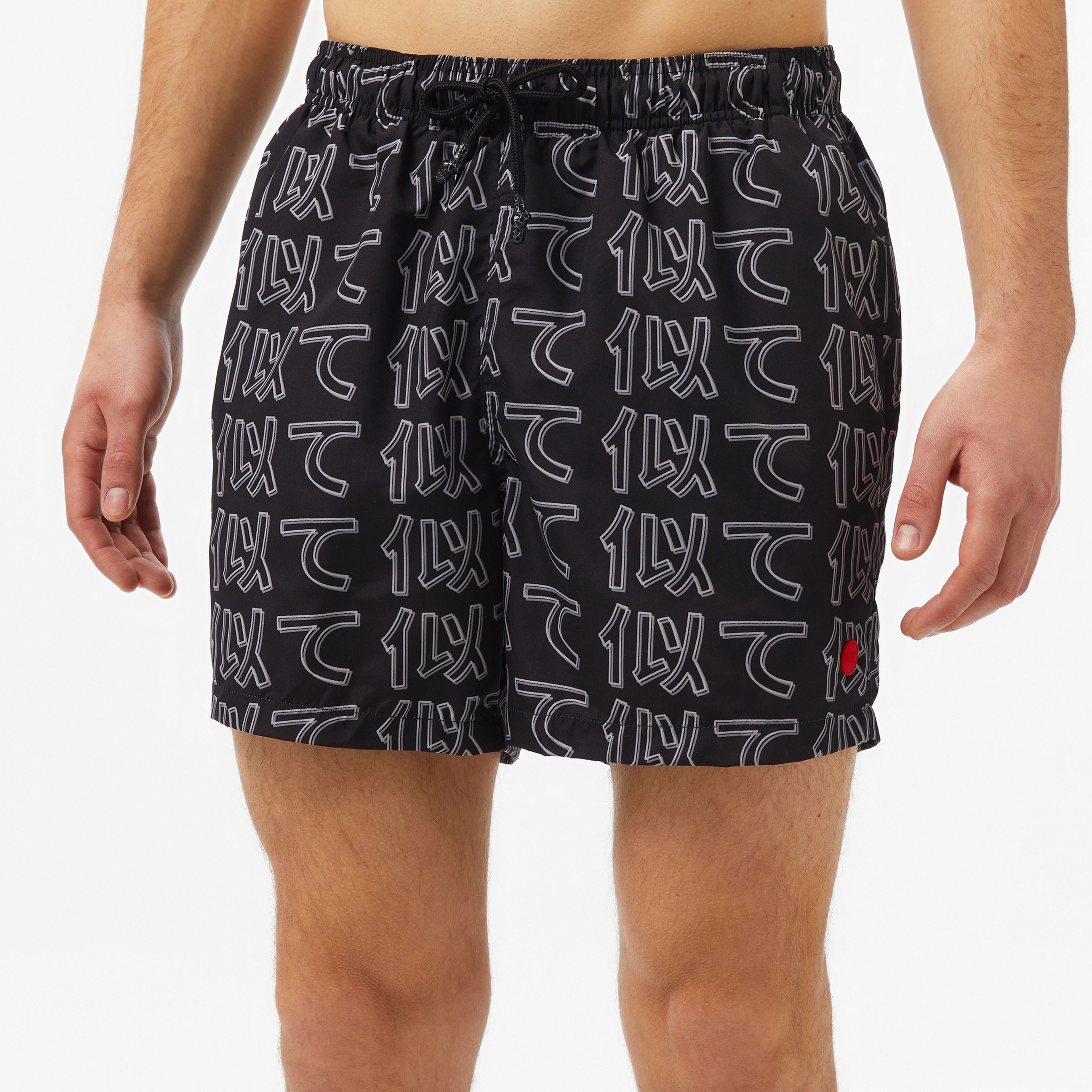 UNITED4 Erkek Siyah Mayo Şort