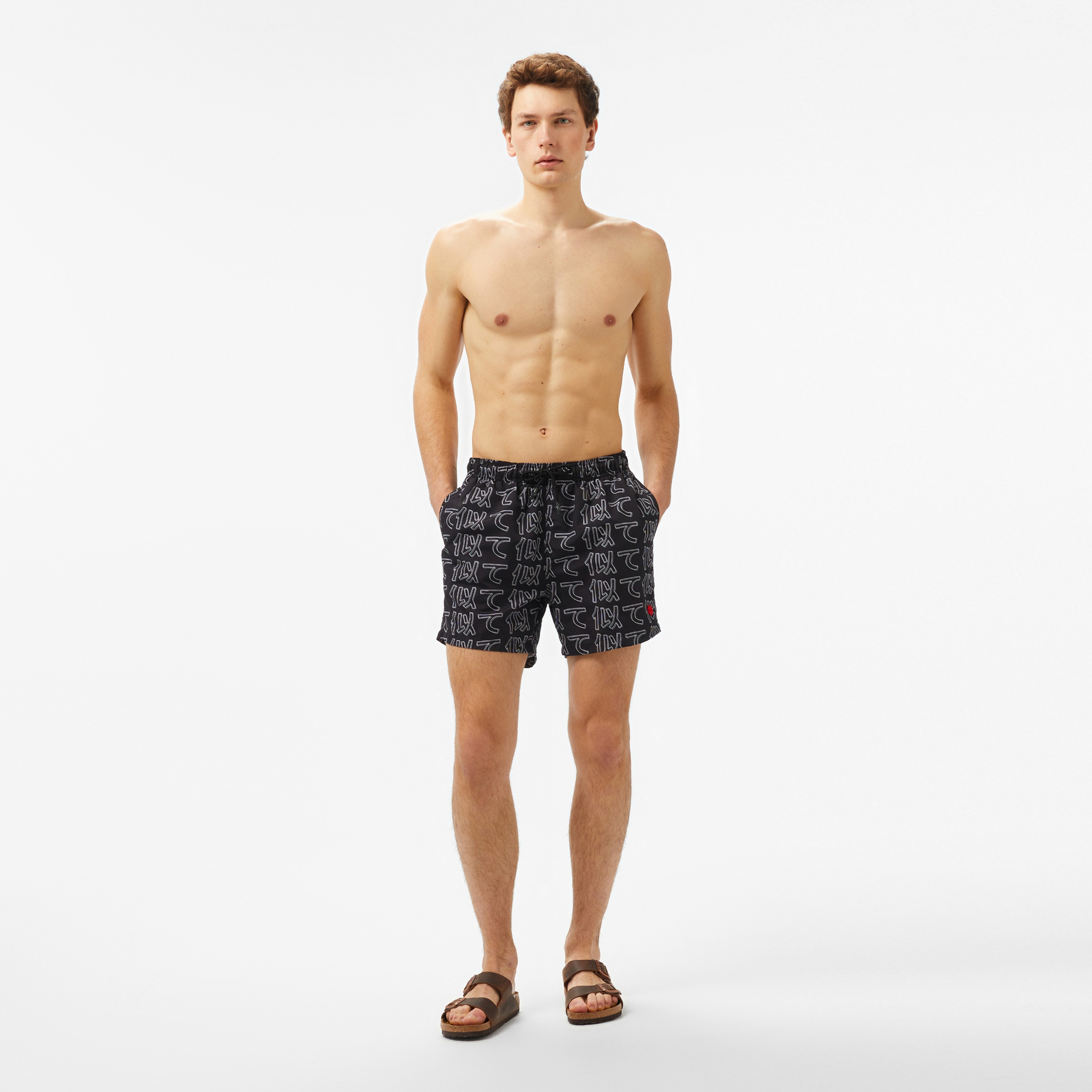 UNITED4 Erkek Siyah Mayo Şort