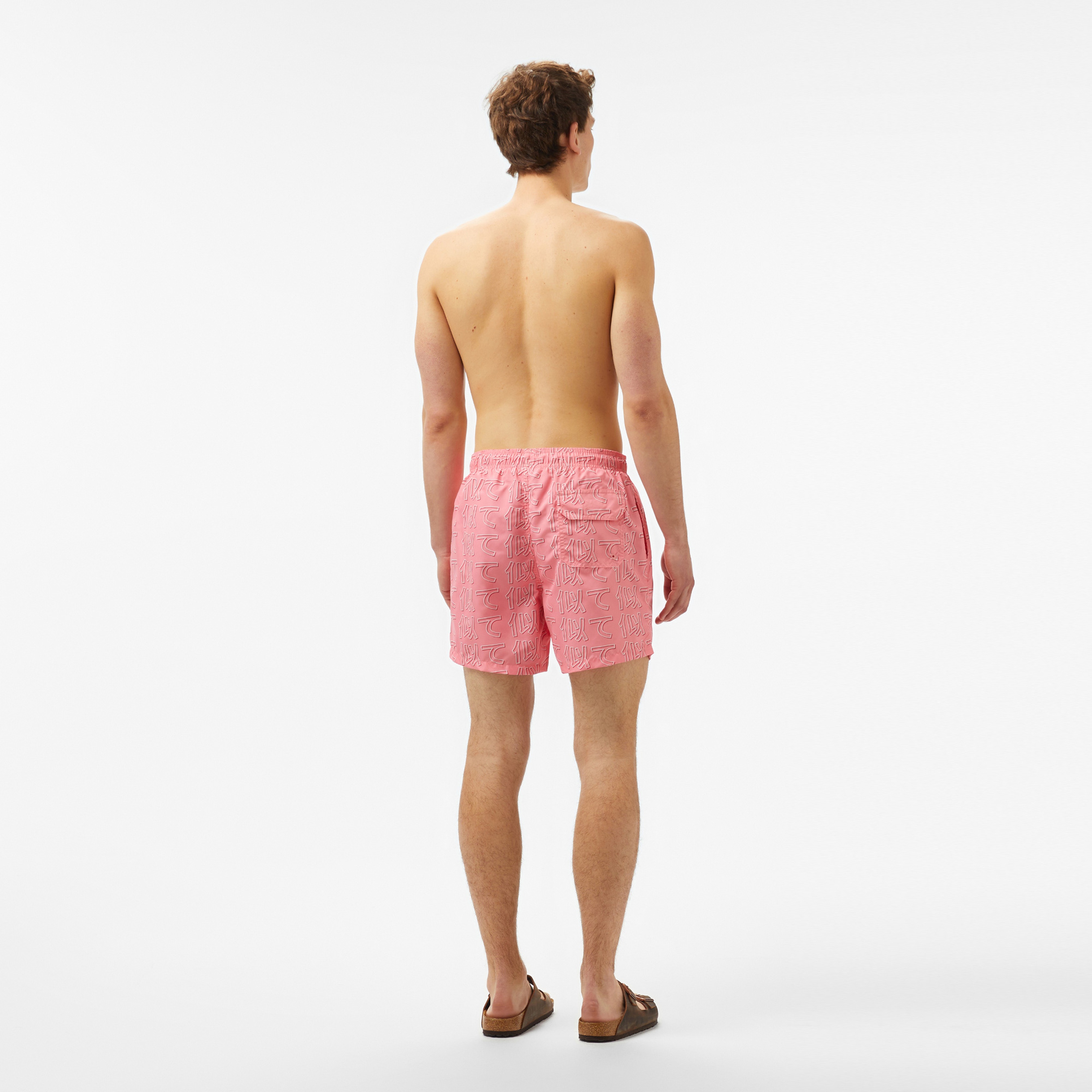 UNITED4 Erkek Pembe Mayo Şort