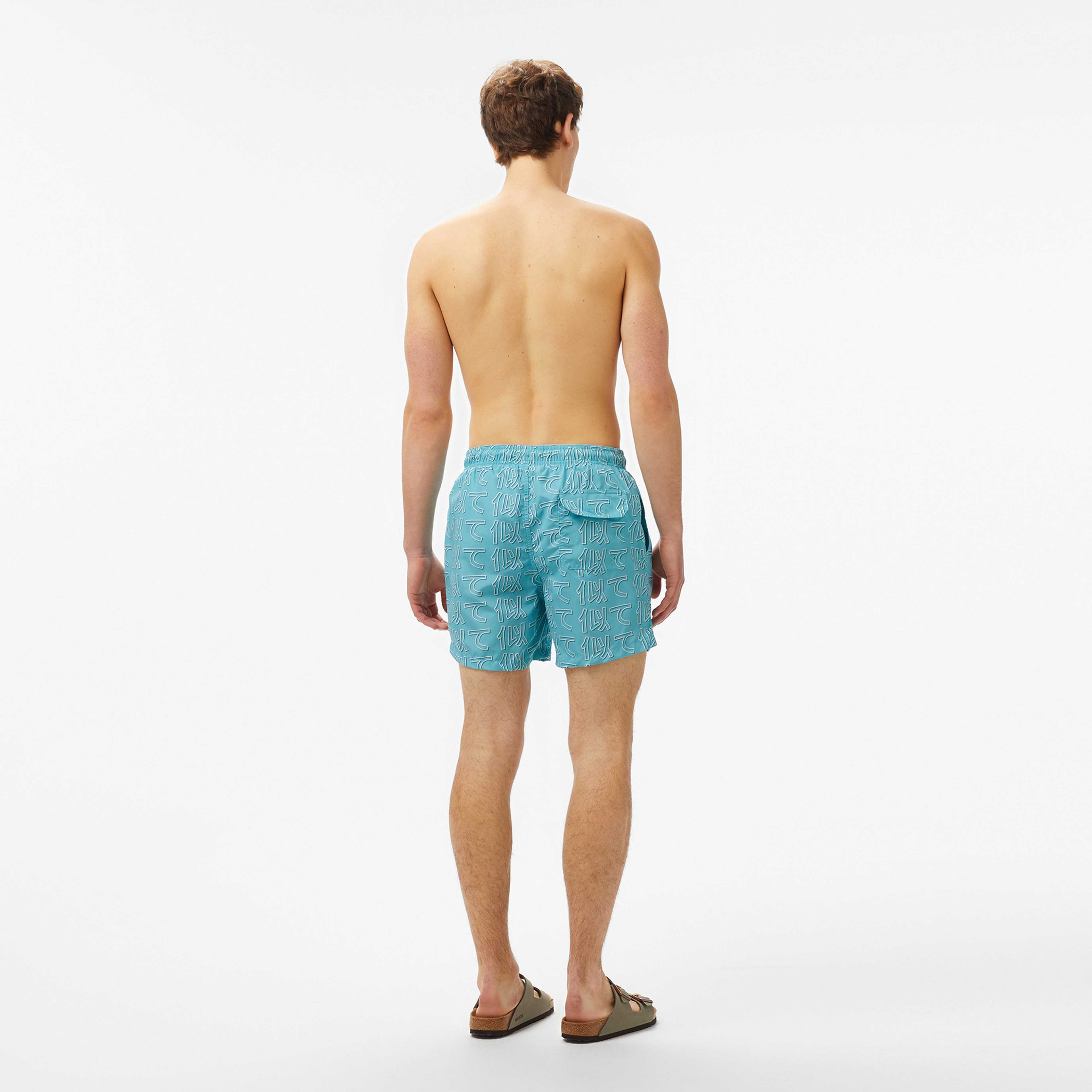 UNITED4 Erkek Mavi Mayo Şort