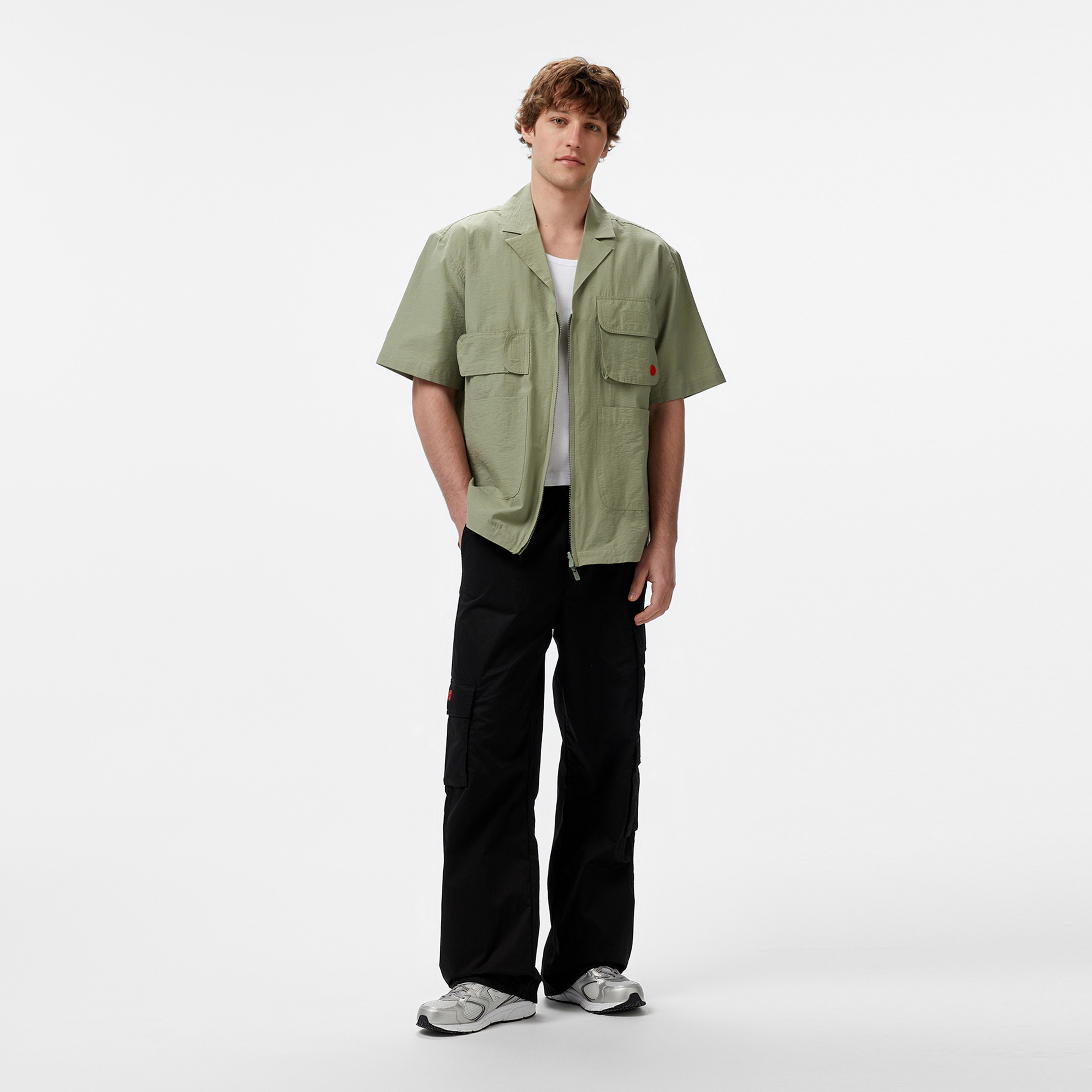 UNITED4 Erkek Haki Gömlek