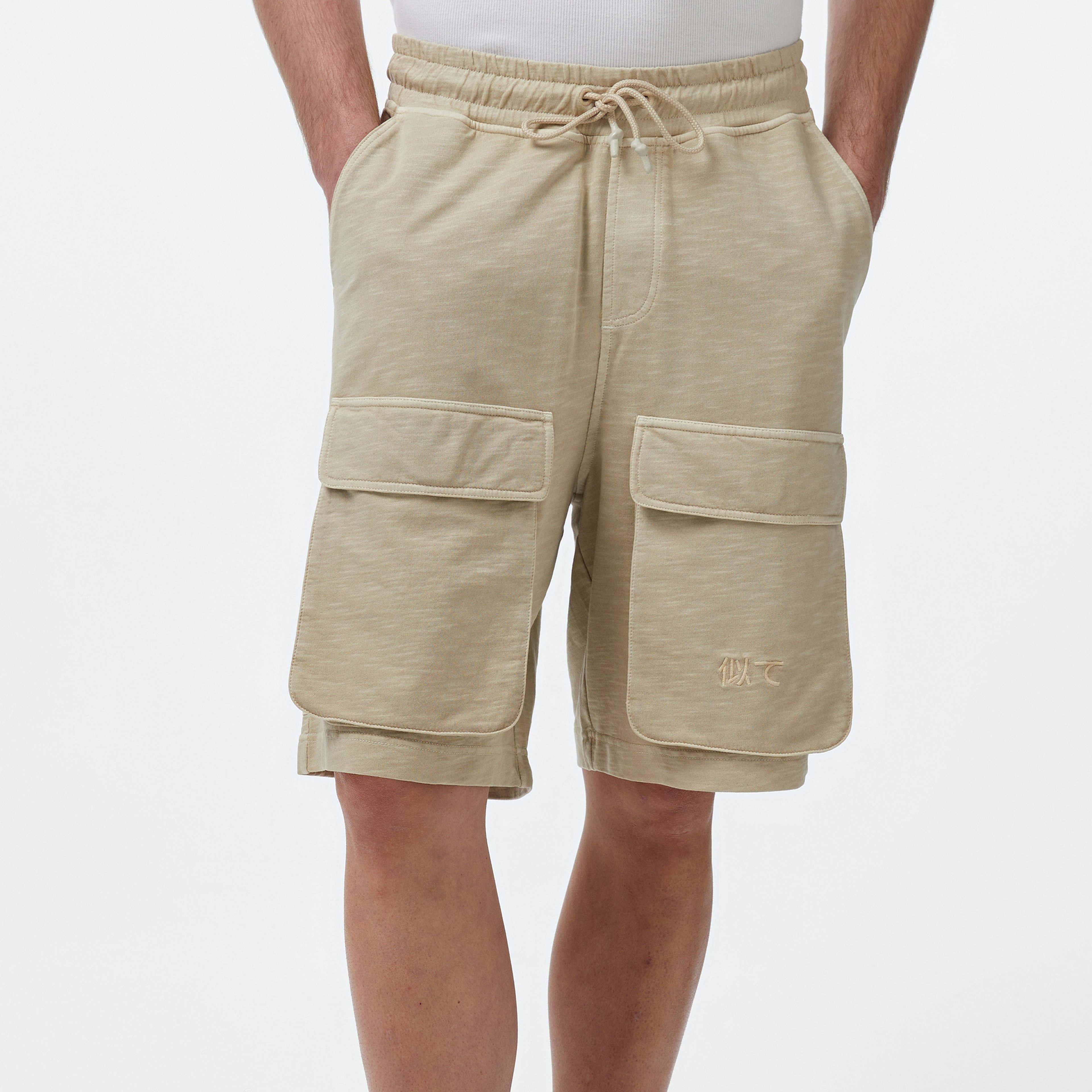 UNITED4 Erkek Krem Şort