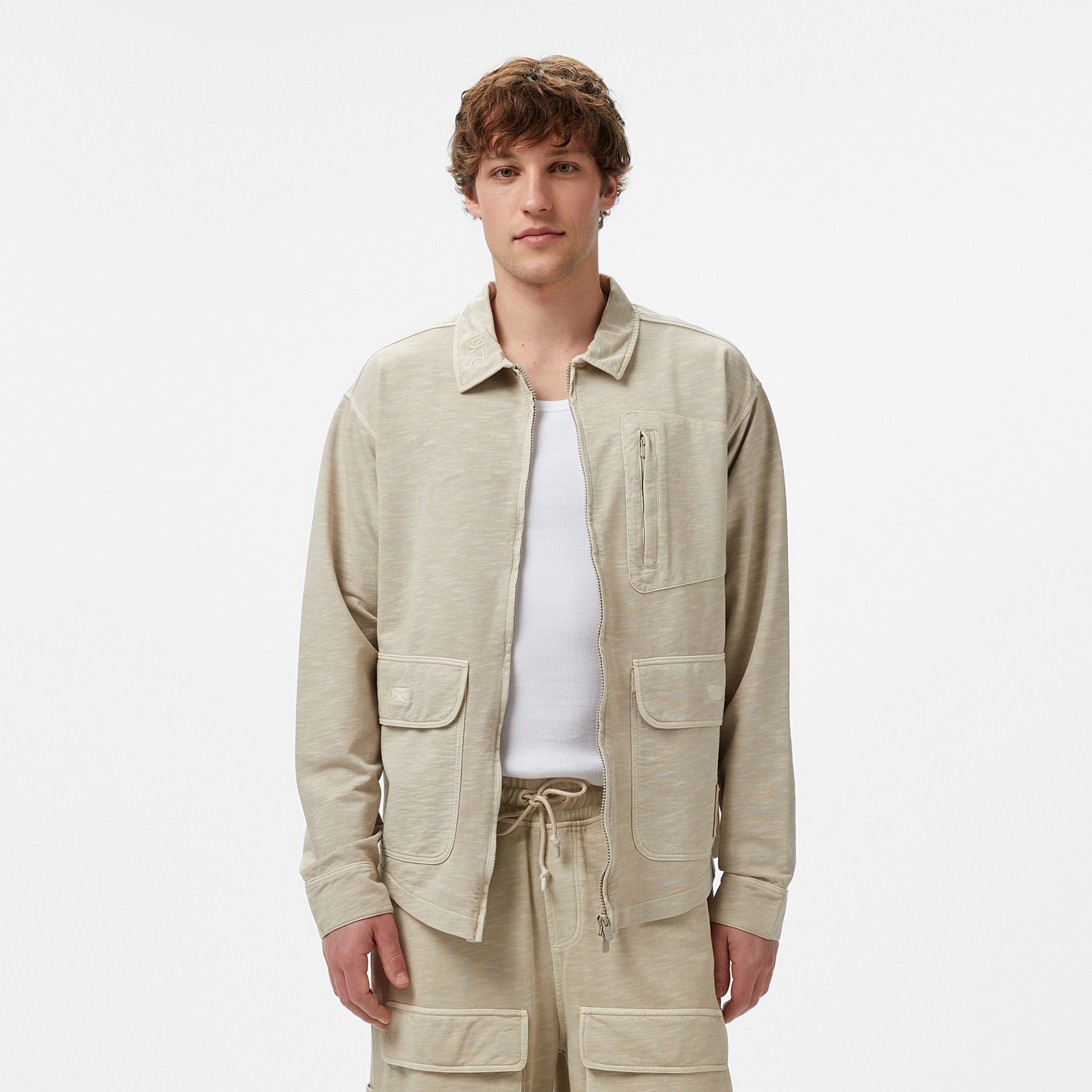 UNITED4 Erkek Krem Gömlek