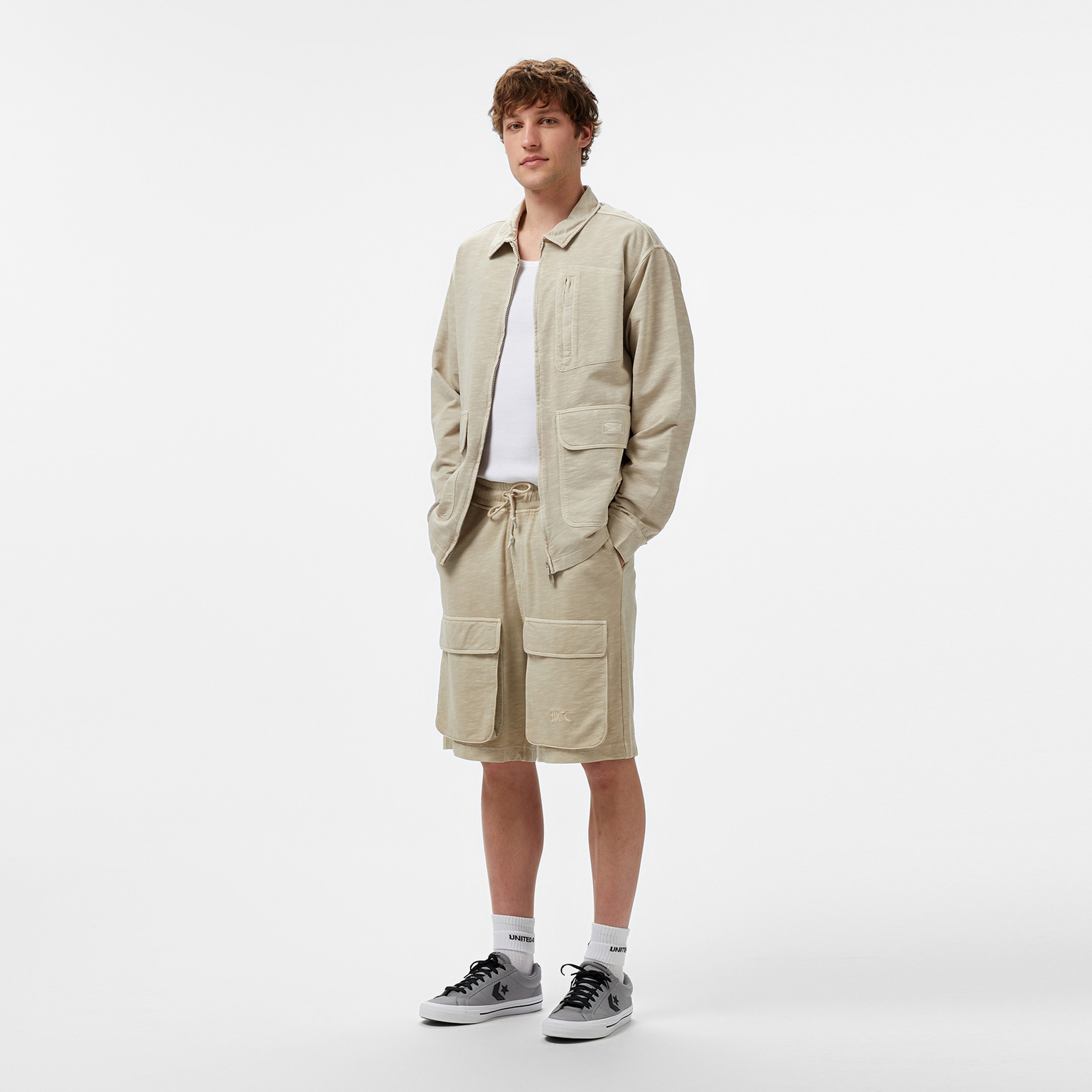 UNITED4 Erkek Krem Gömlek