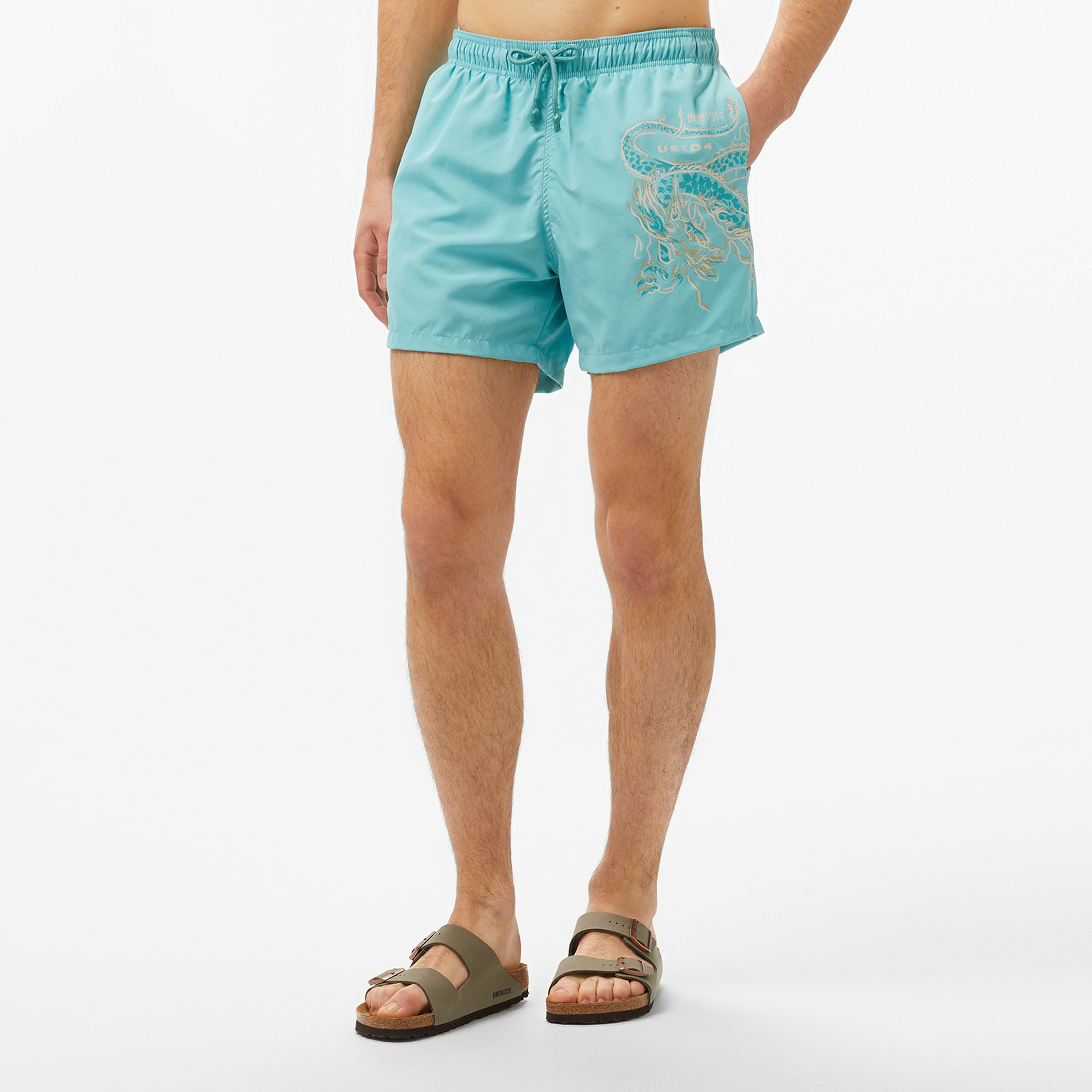 UNITED4 Erkek Yeşil Mayo & Mayo Şort