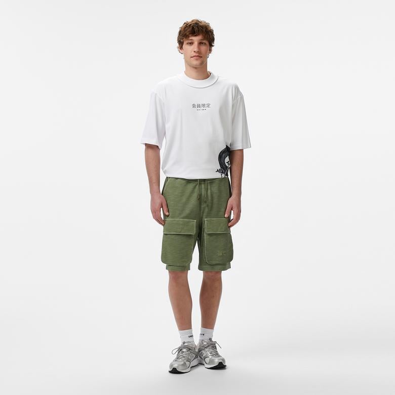 UNITED4 Erkek Haki Şort