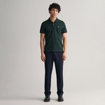 GANT Erkek Yeşil Regular Fit Polo