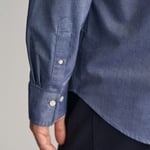 GANT Erkek Lacivert Regular Fit Düğmeli Yaka Oxford Gömlek