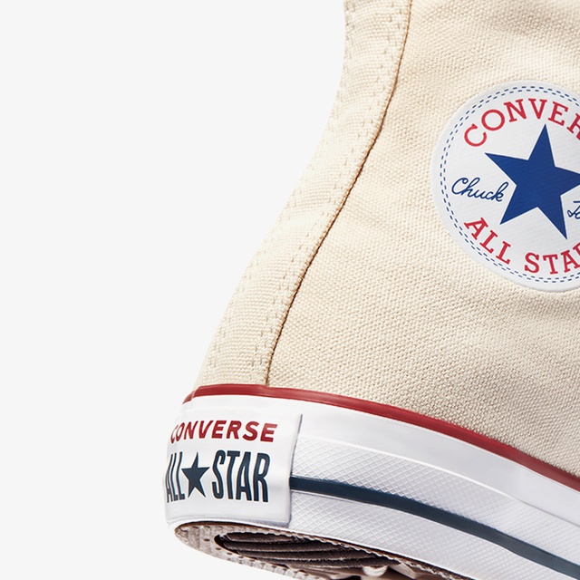 Converse Converse Chuck Taylor All Star Hi Unisex Krem Sneaker Occasion'da! Krem - 7. görsel