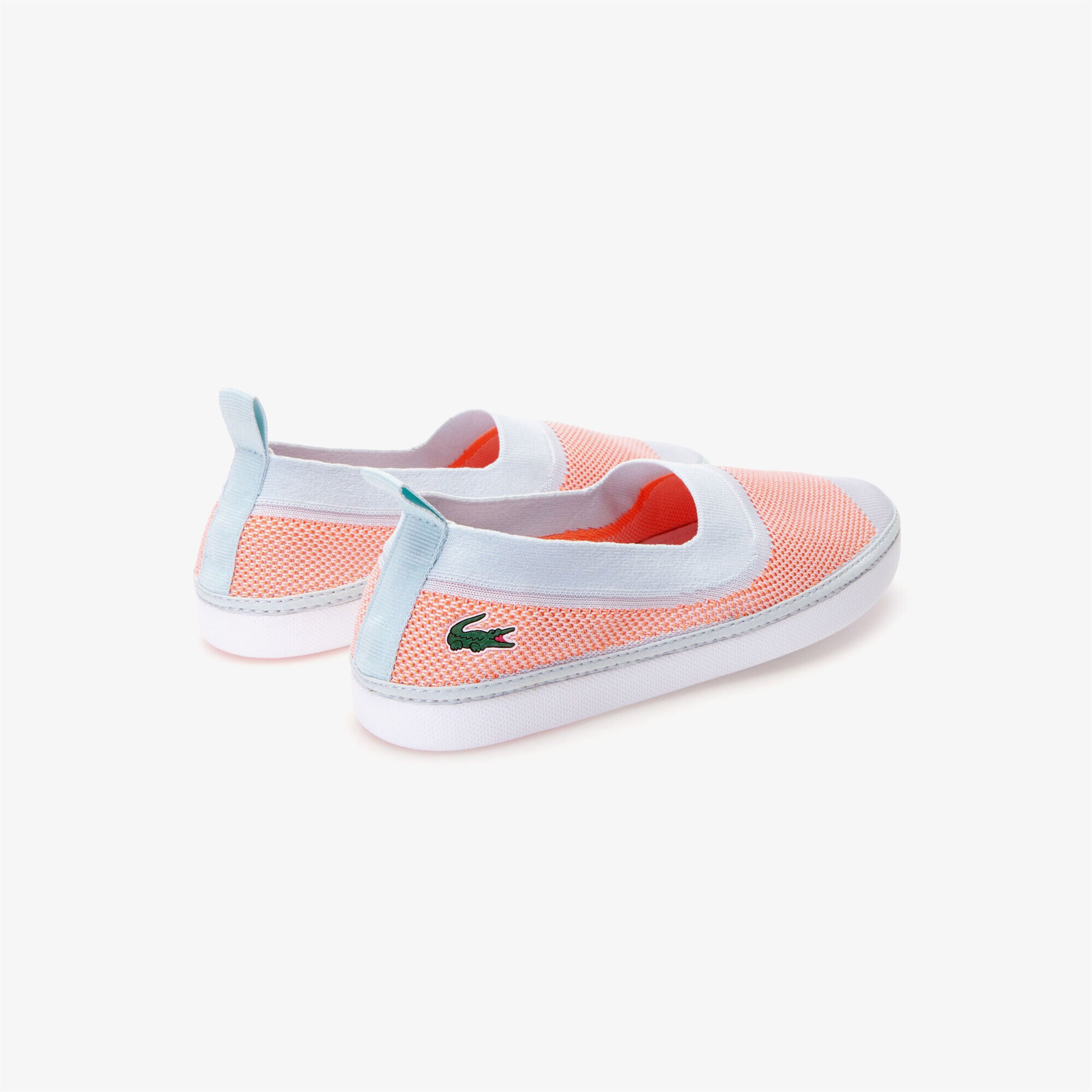 Lacoste Classic Kadın Beyaz/Turuncu Sneaker