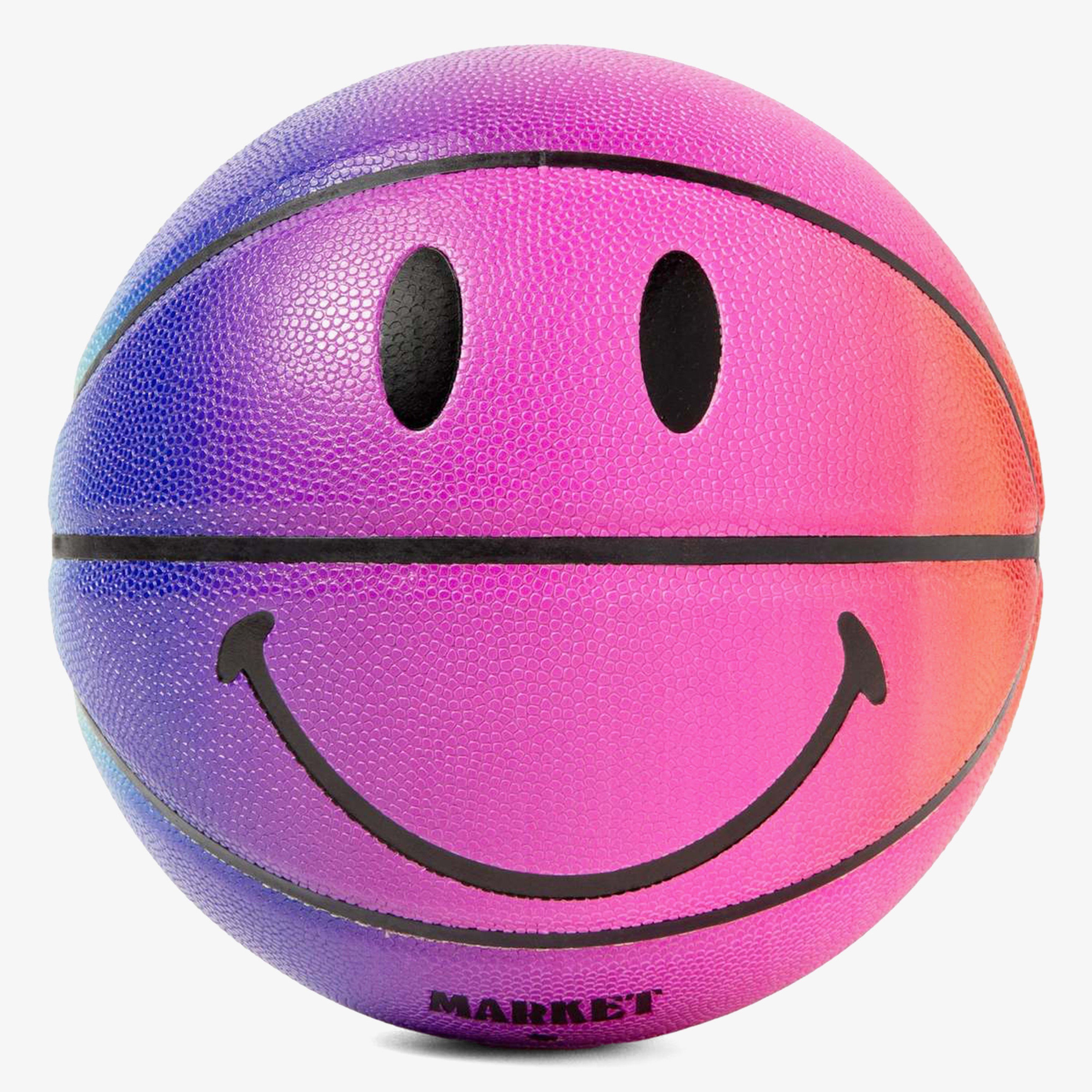 Market Smiley Gradient Basketball Renkli Basketbol Topu