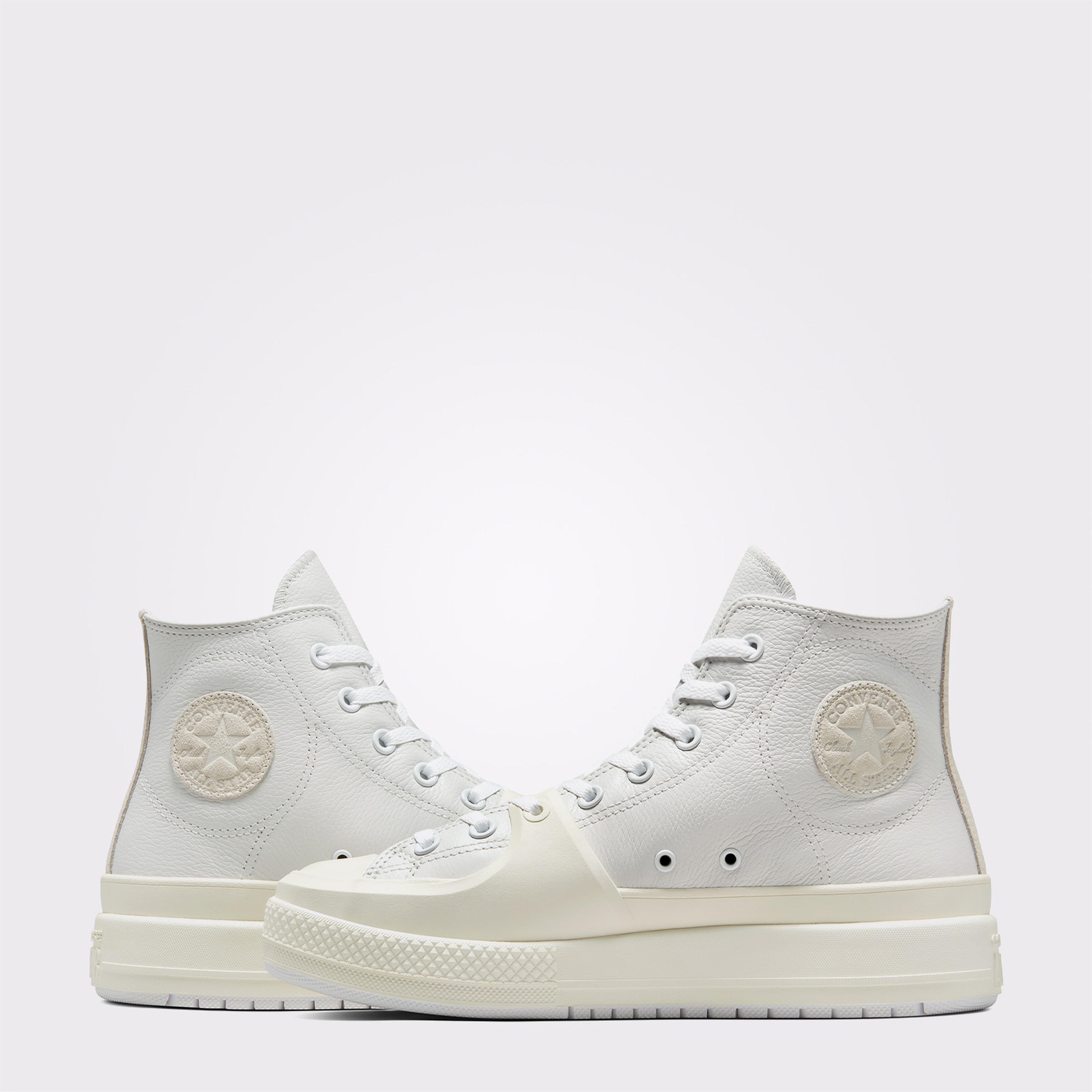 Converse Chuck Taylor All Star Construct Leather Unisex Beyaz Sneaker