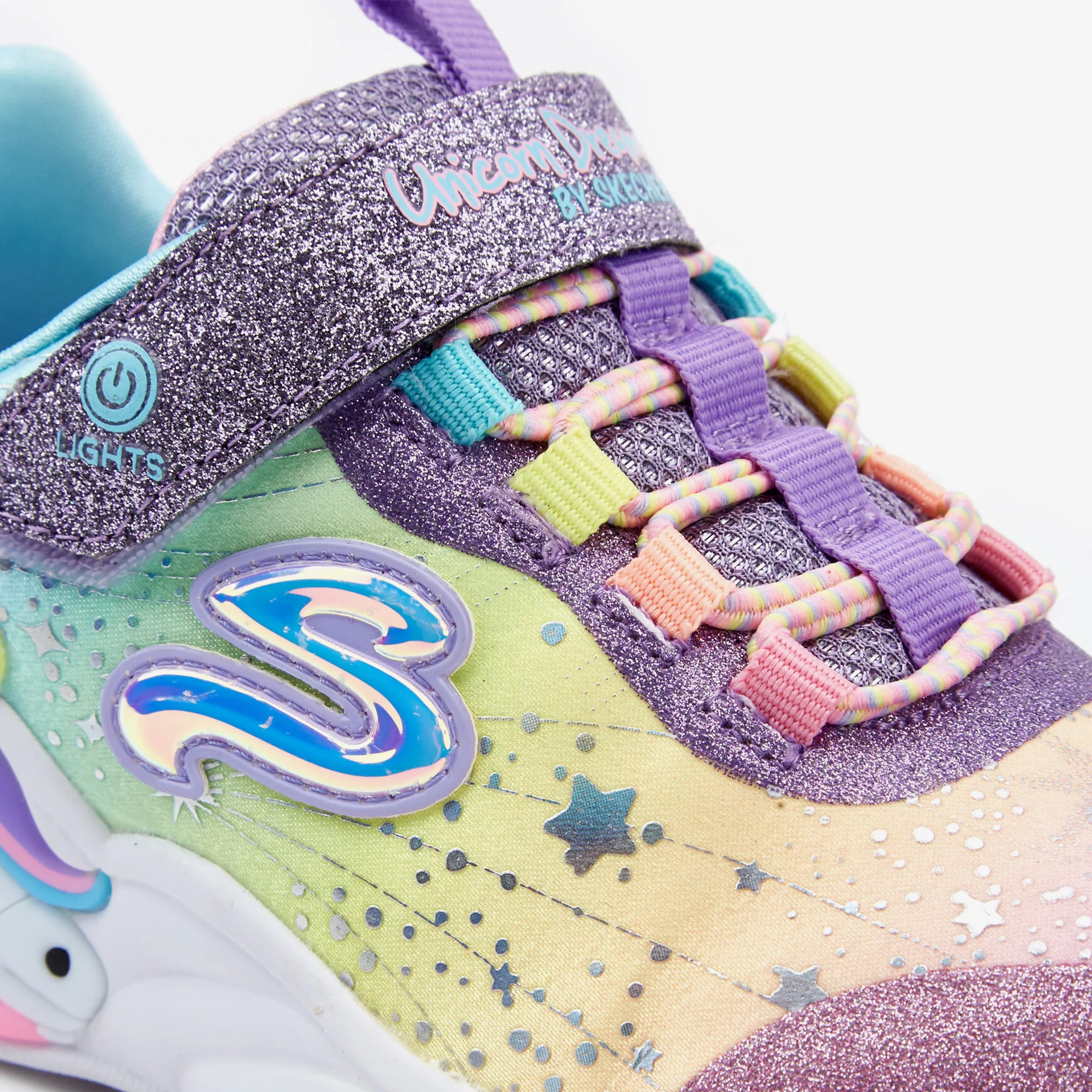 Skechers S Lights-Unicorn Dreams Çocuk Mor Spor Ayakkabı