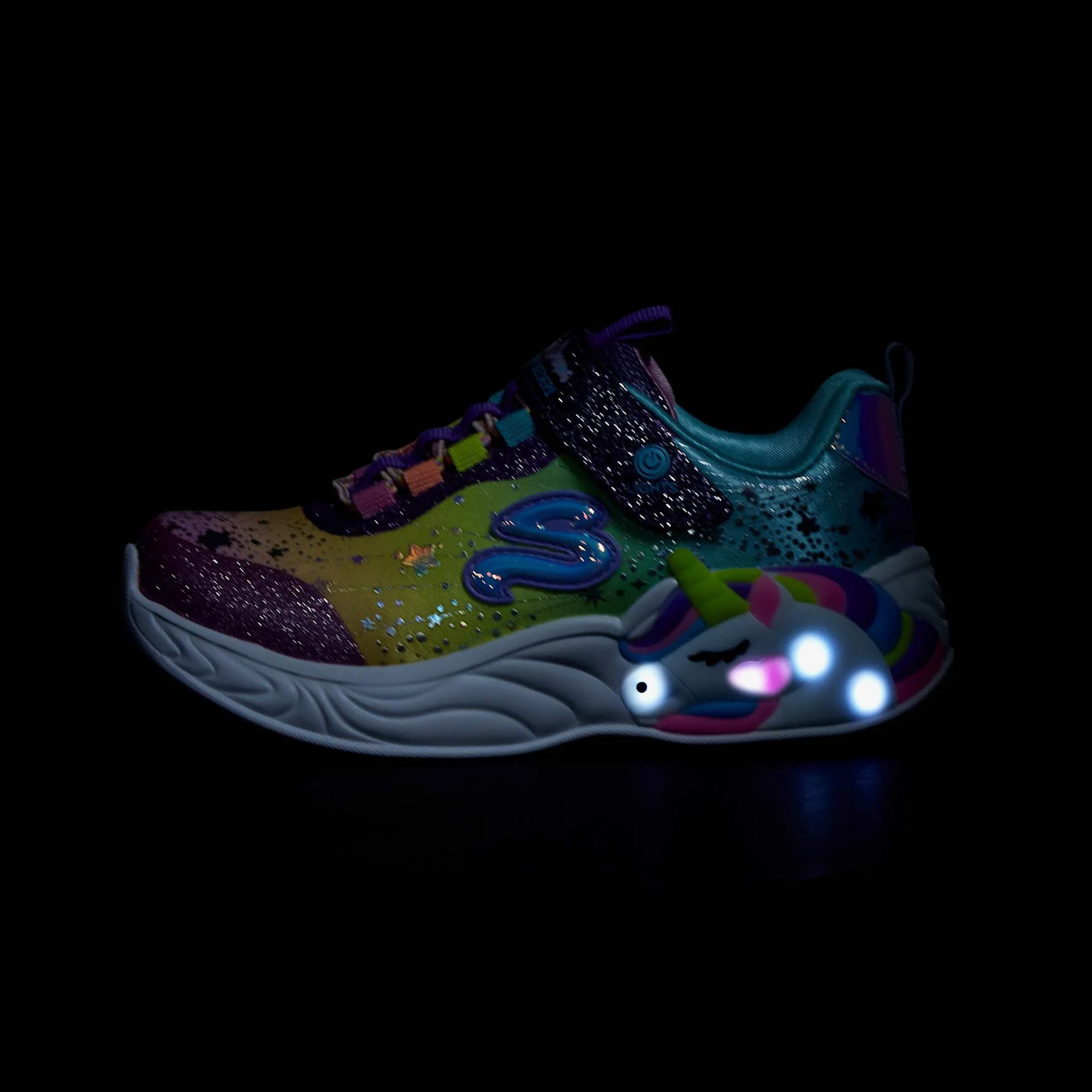 Skechers S Lights-Unicorn Dreams Çocuk Mor Spor Ayakkabı
