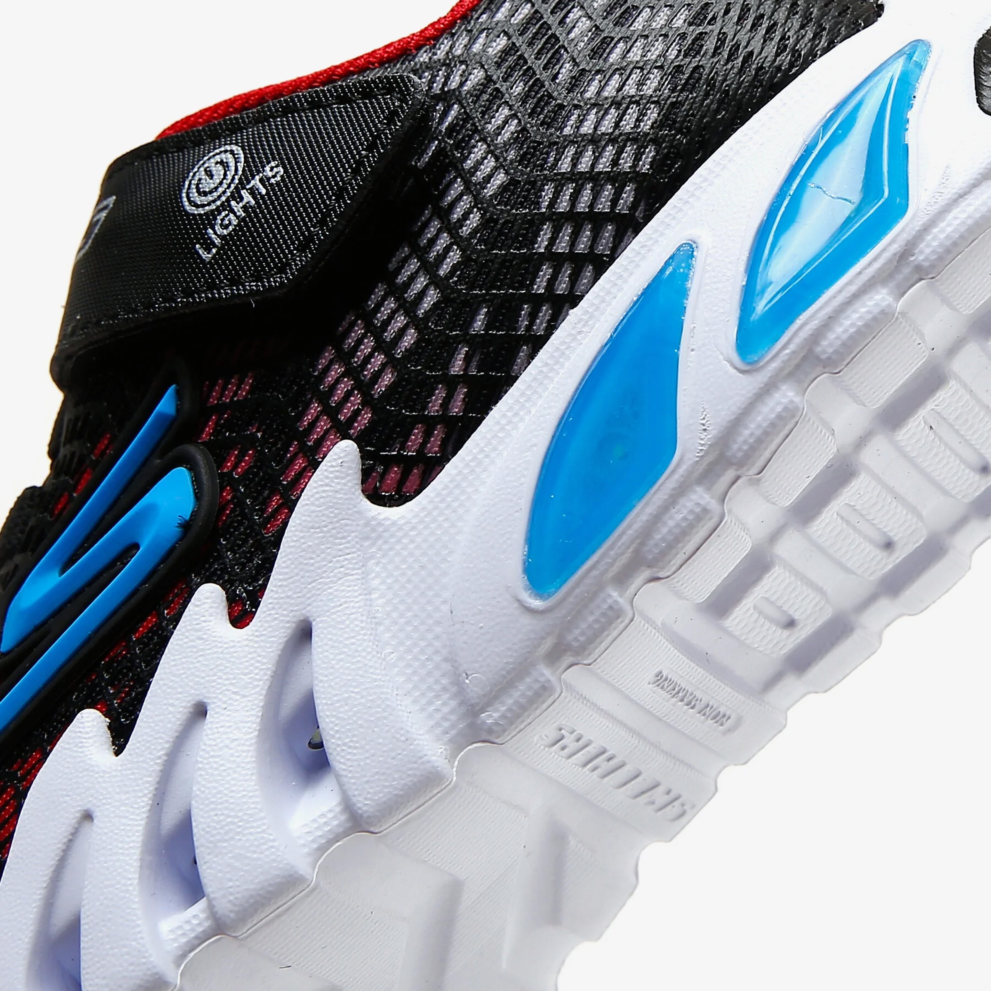 Skechers Flex-Glow Elite - Vorlo Çocuk Siyah Spor Ayakkabı