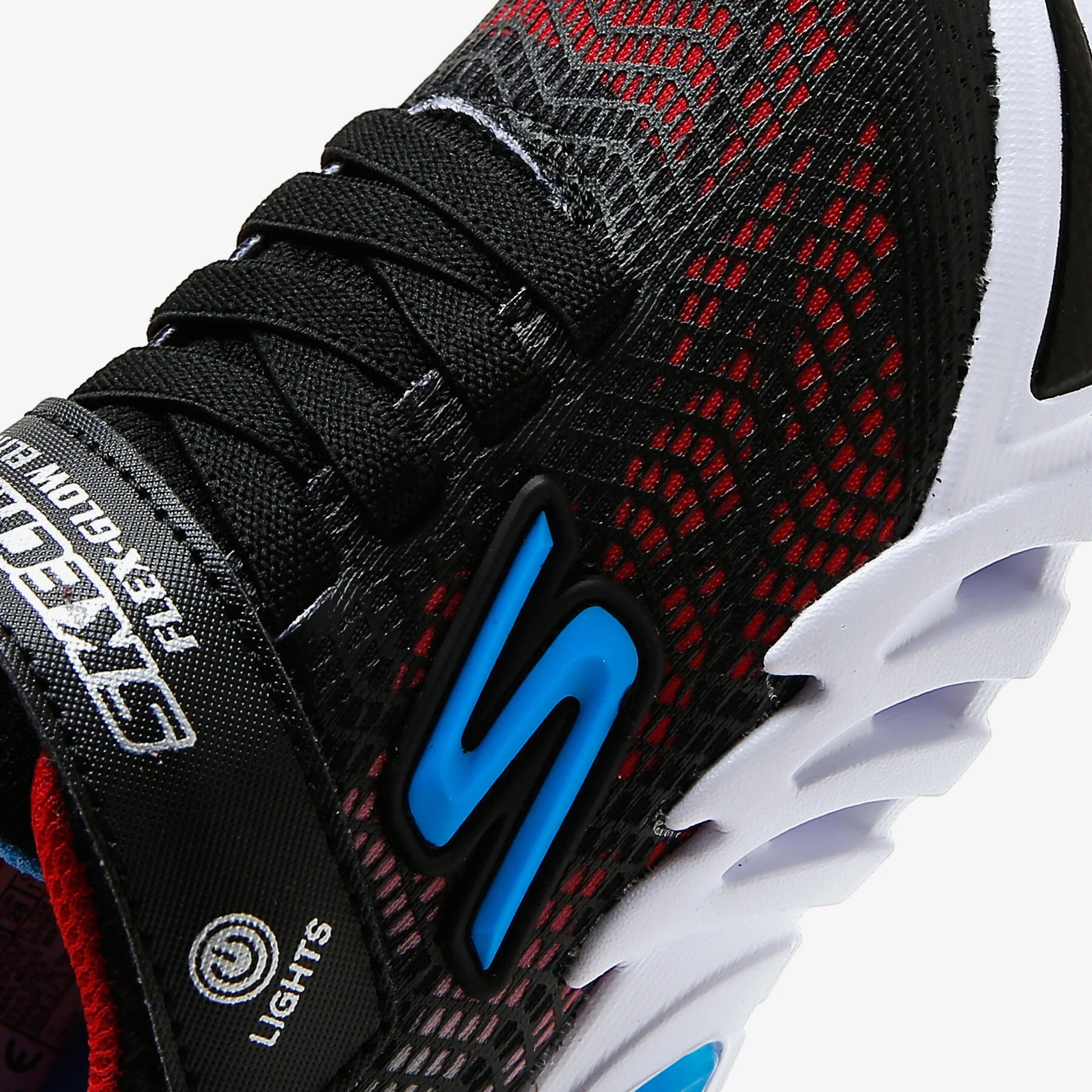 Skechers Flex-Glow Elite - Vorlo Çocuk Siyah Spor Ayakkabı