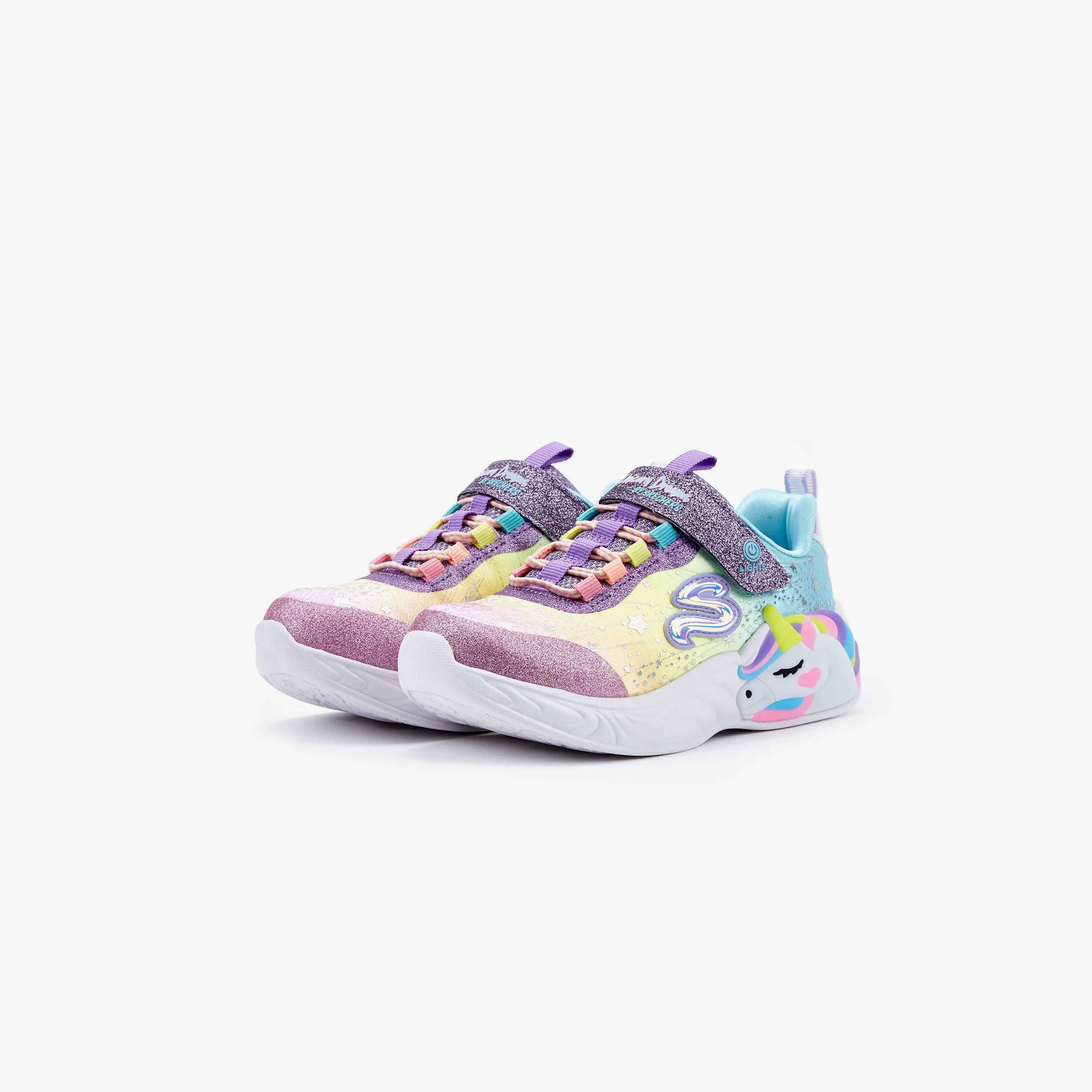 Skechers S Lights-Unicorn Dreams Çocuk Mor Spor Ayakkabı