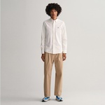 GANT Erkek Beyaz Slim Fit Düğmeli Yaka Gömlek