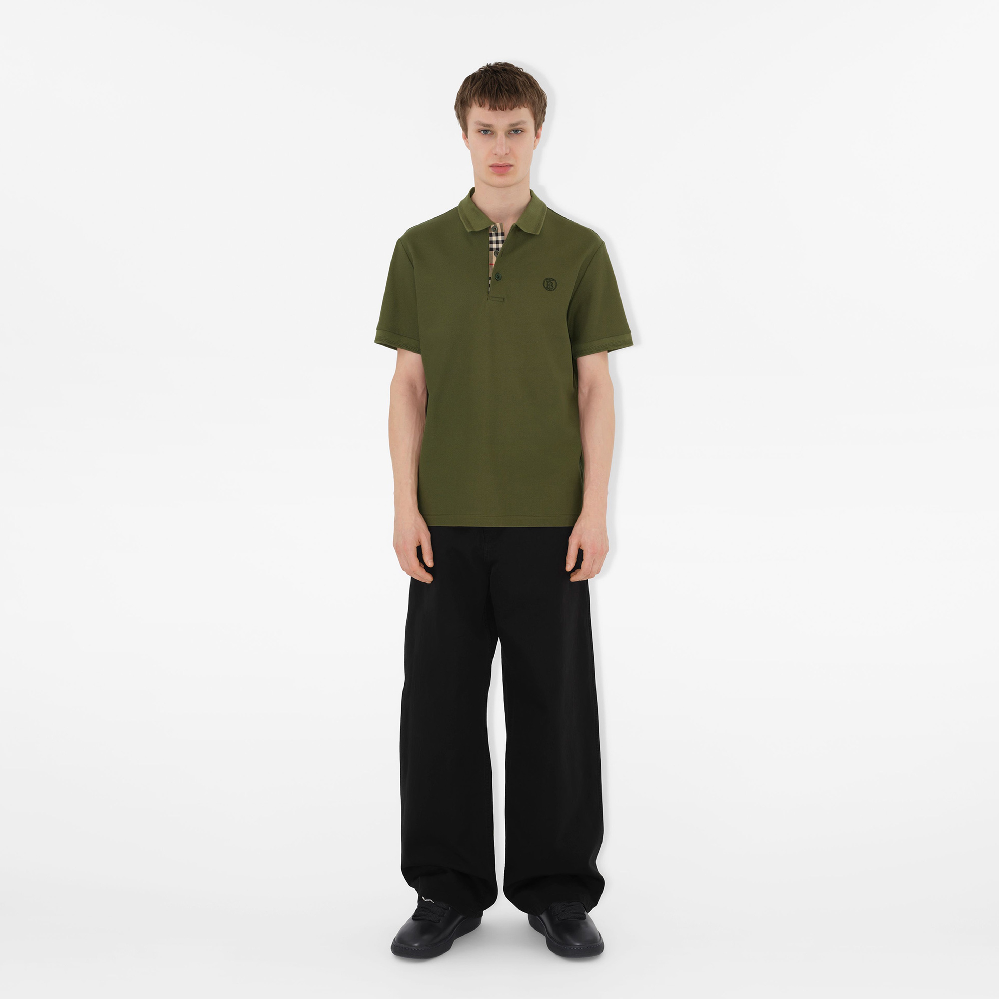 Burberry Erkek Yeşil Polo