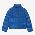 Kadın Kapüşonlu Kapitone Renkli Mont