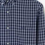 Gant Erkek Lacivert Regular Fit Kareli Gömlek