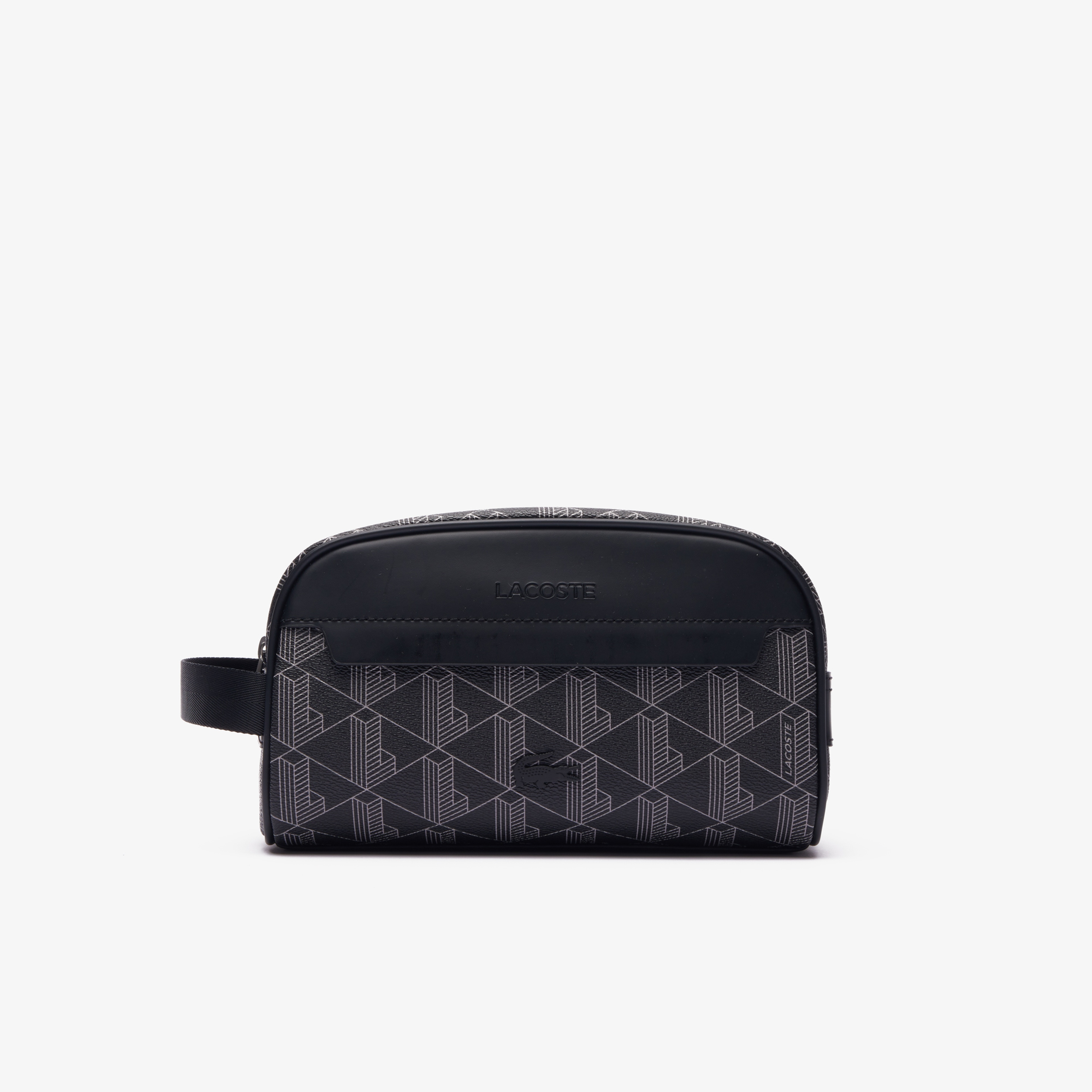 Lacoste Erkek Monogram Siyah Seyahat Çantası