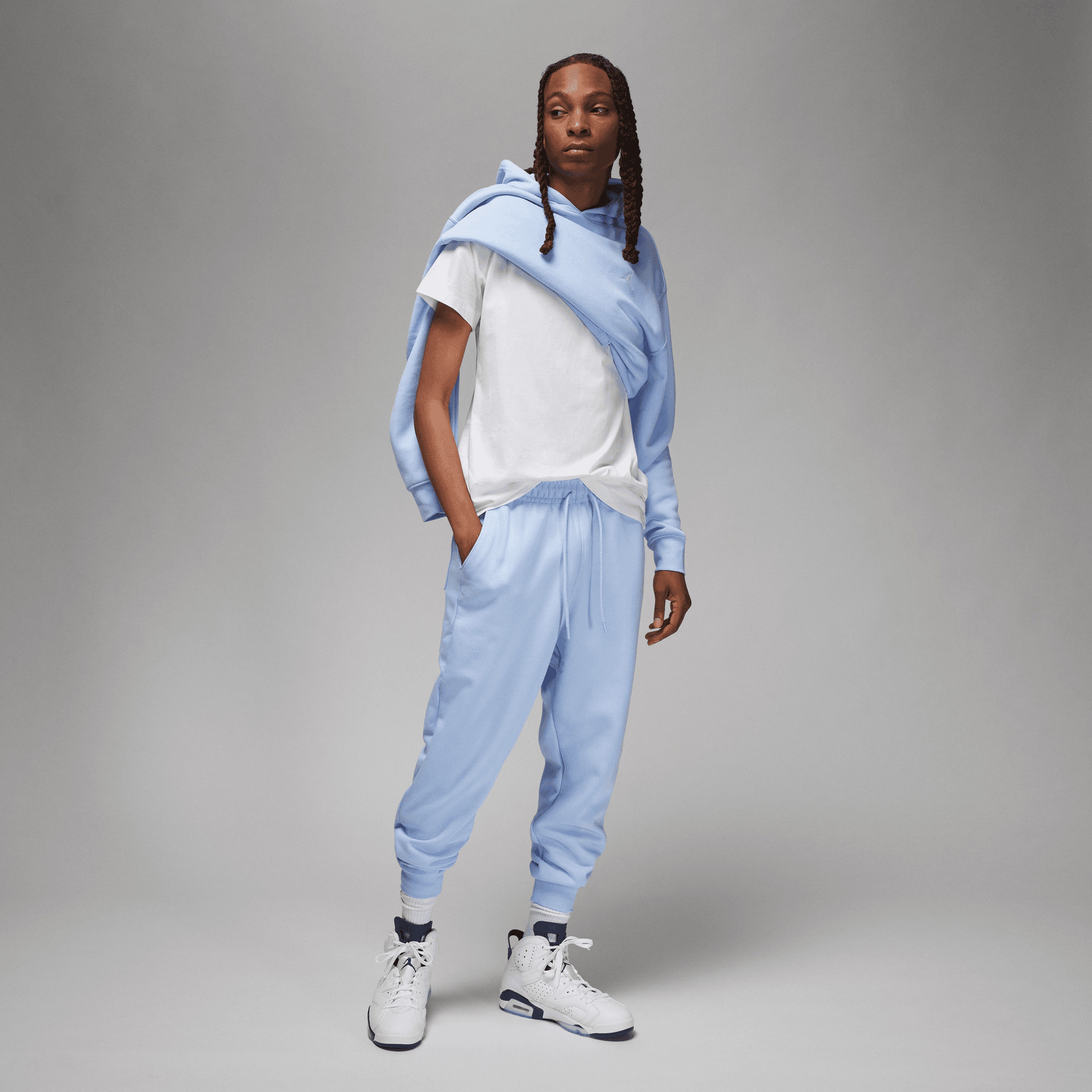 Jordan Air Essentials Fleece Erkek Mavi Eşofman Altı