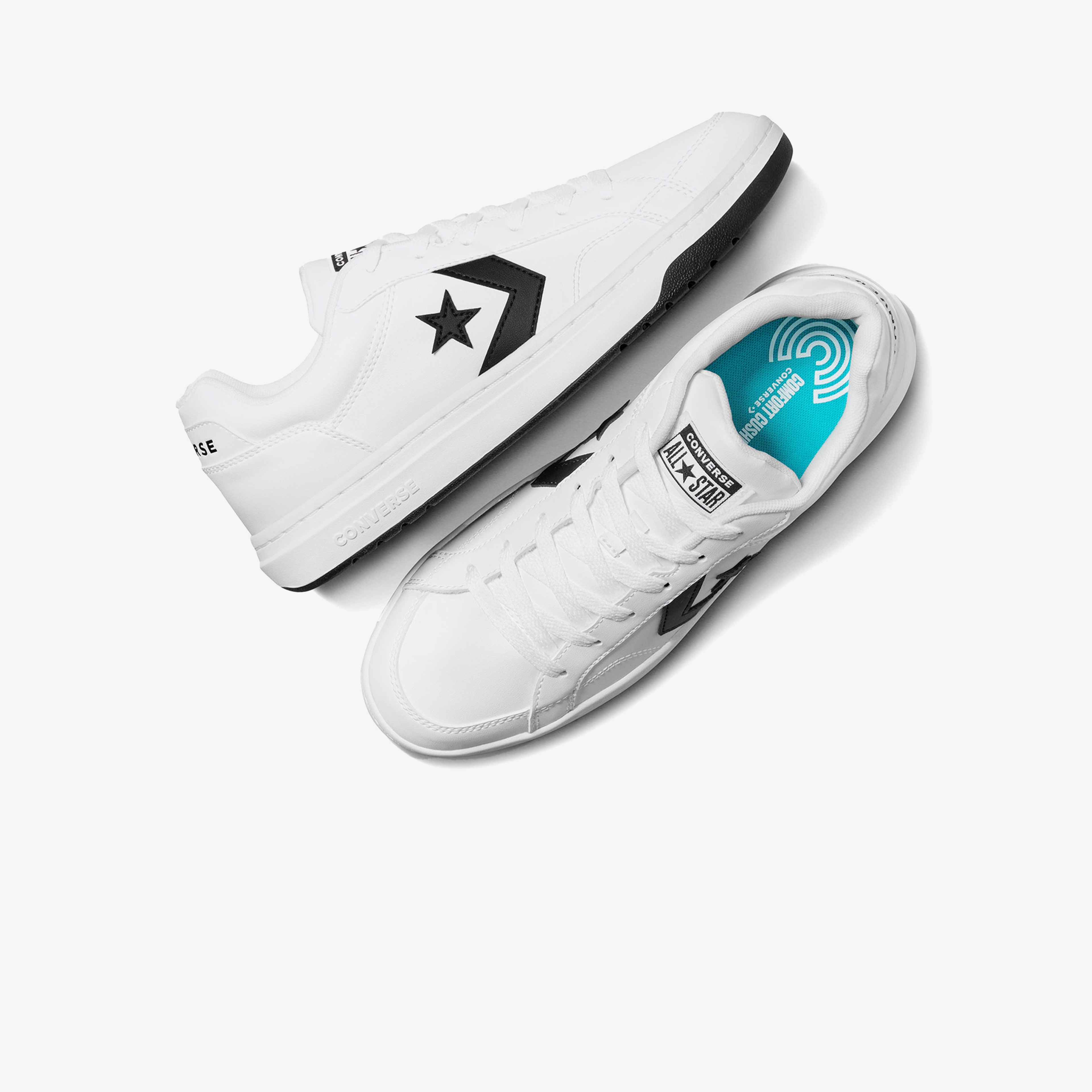 Converse Pro Blaze V2 Synthetic Leather Low Top Unisex Beyaz Sneaker