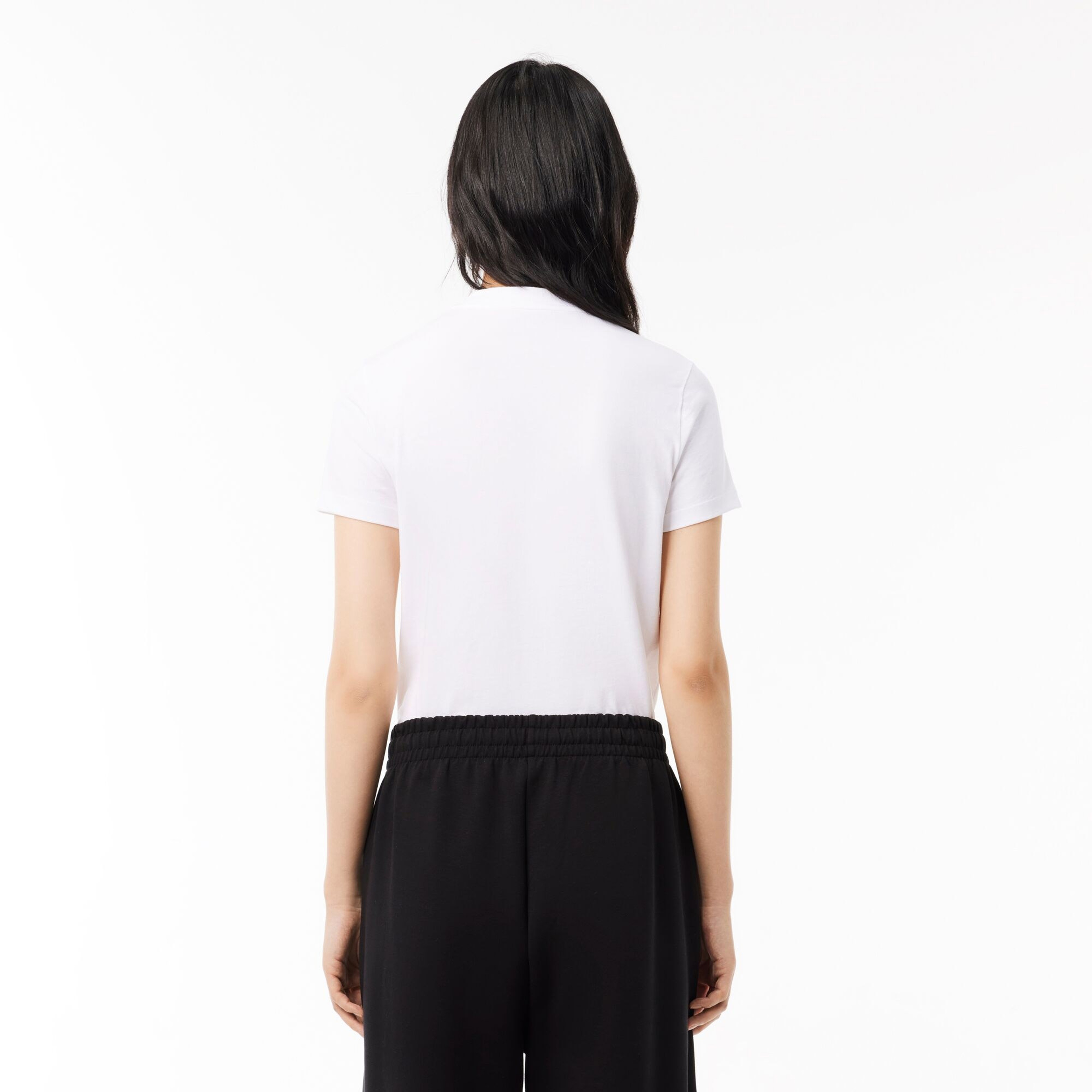 Lacoste Women's  SPORT Organic Cotton Jersey T-Shirt