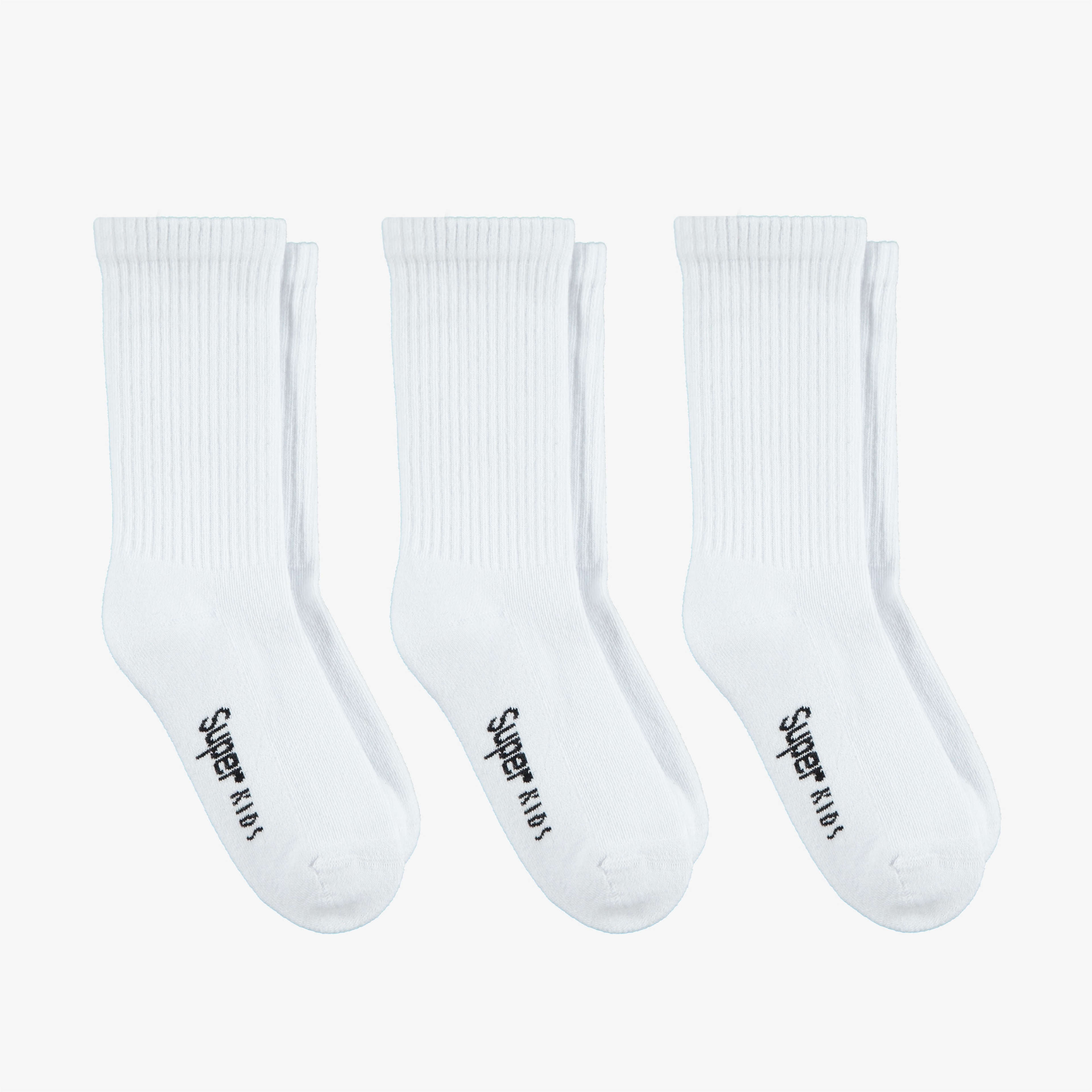 UNITED4 Tenis Towel Çocuk Beyaz Çorap