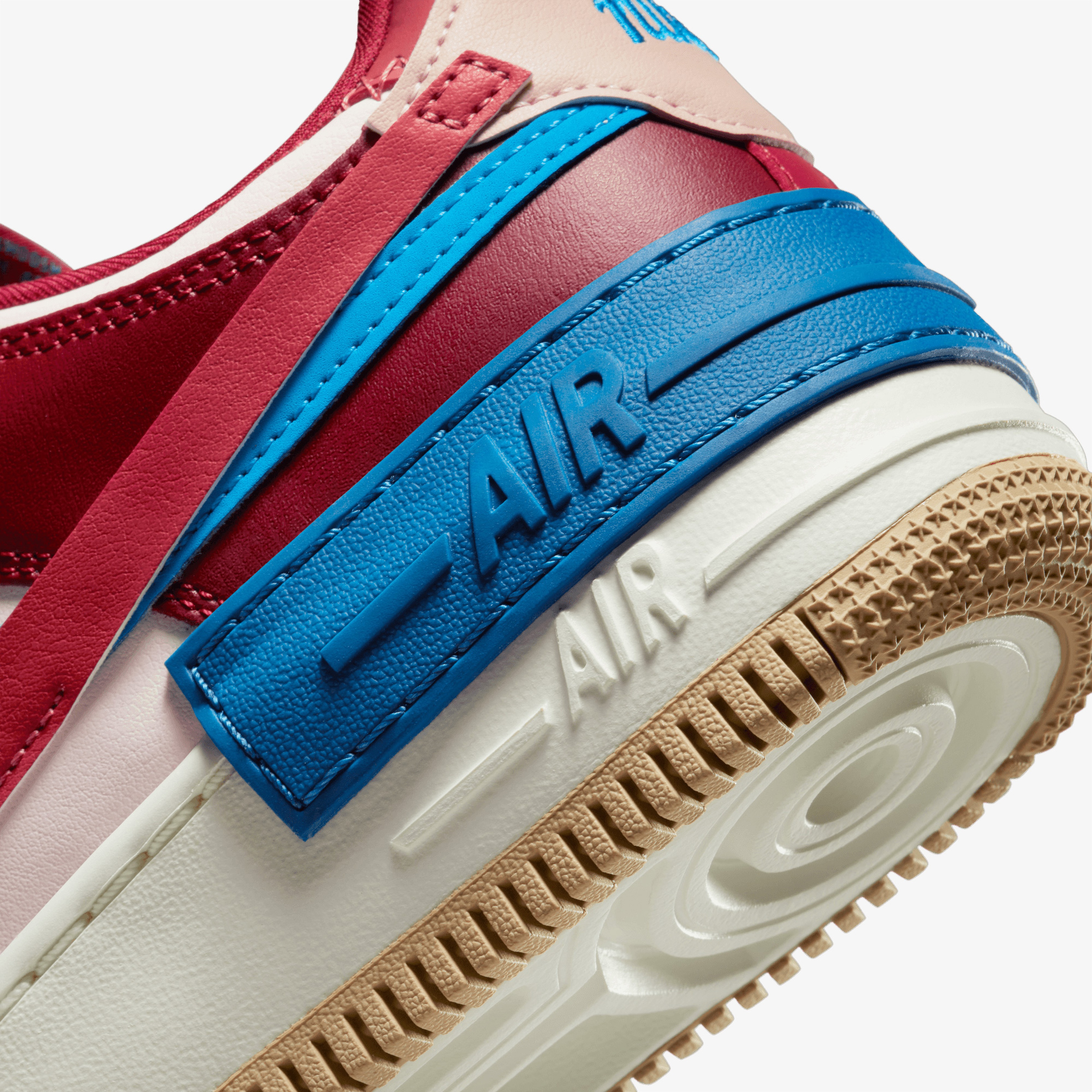 Nike Air Force 1 Shadow Kadın Kırmızı Sneaker