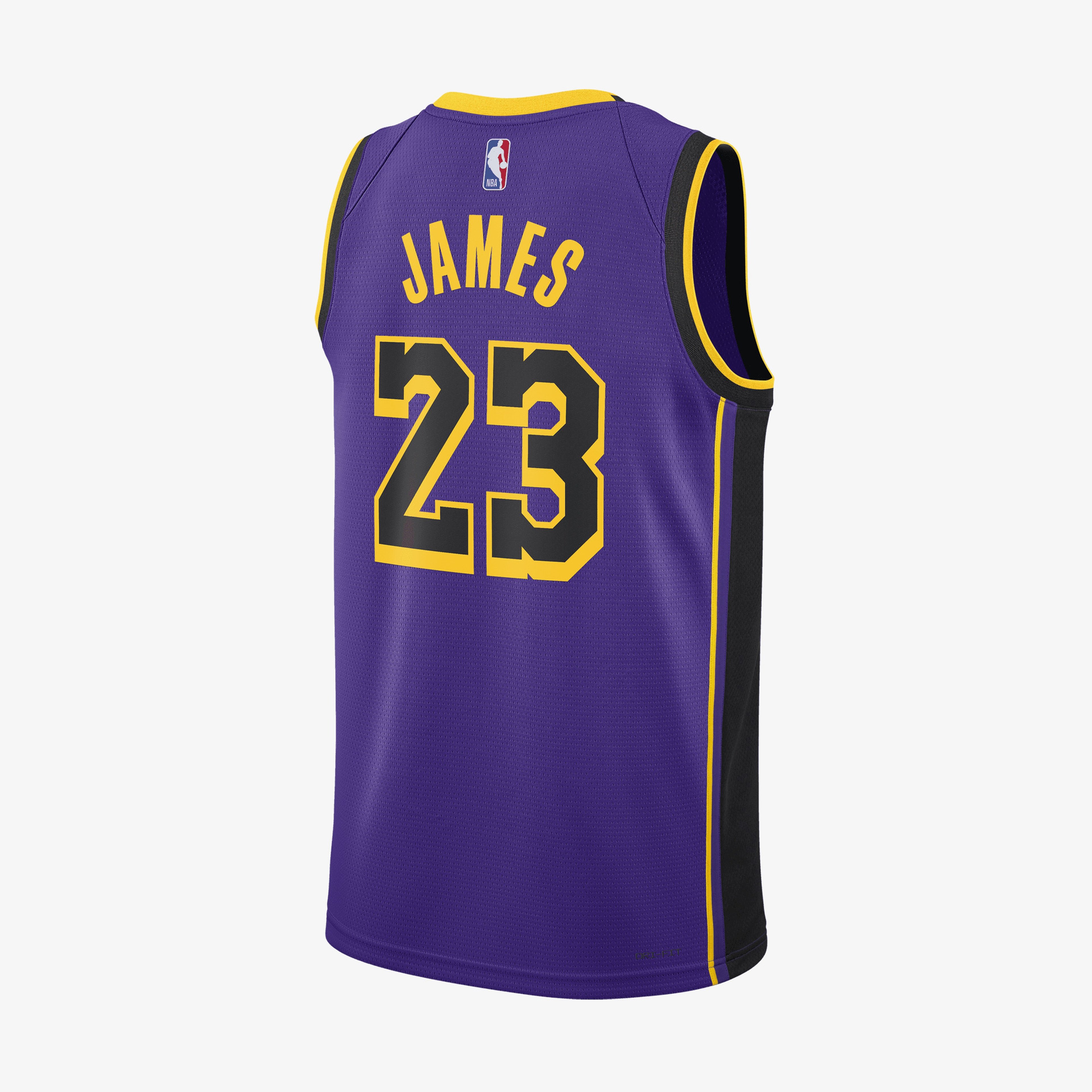 Nike Los Angeles Lakers Lebron James Erkek Mor Basketbol Forması