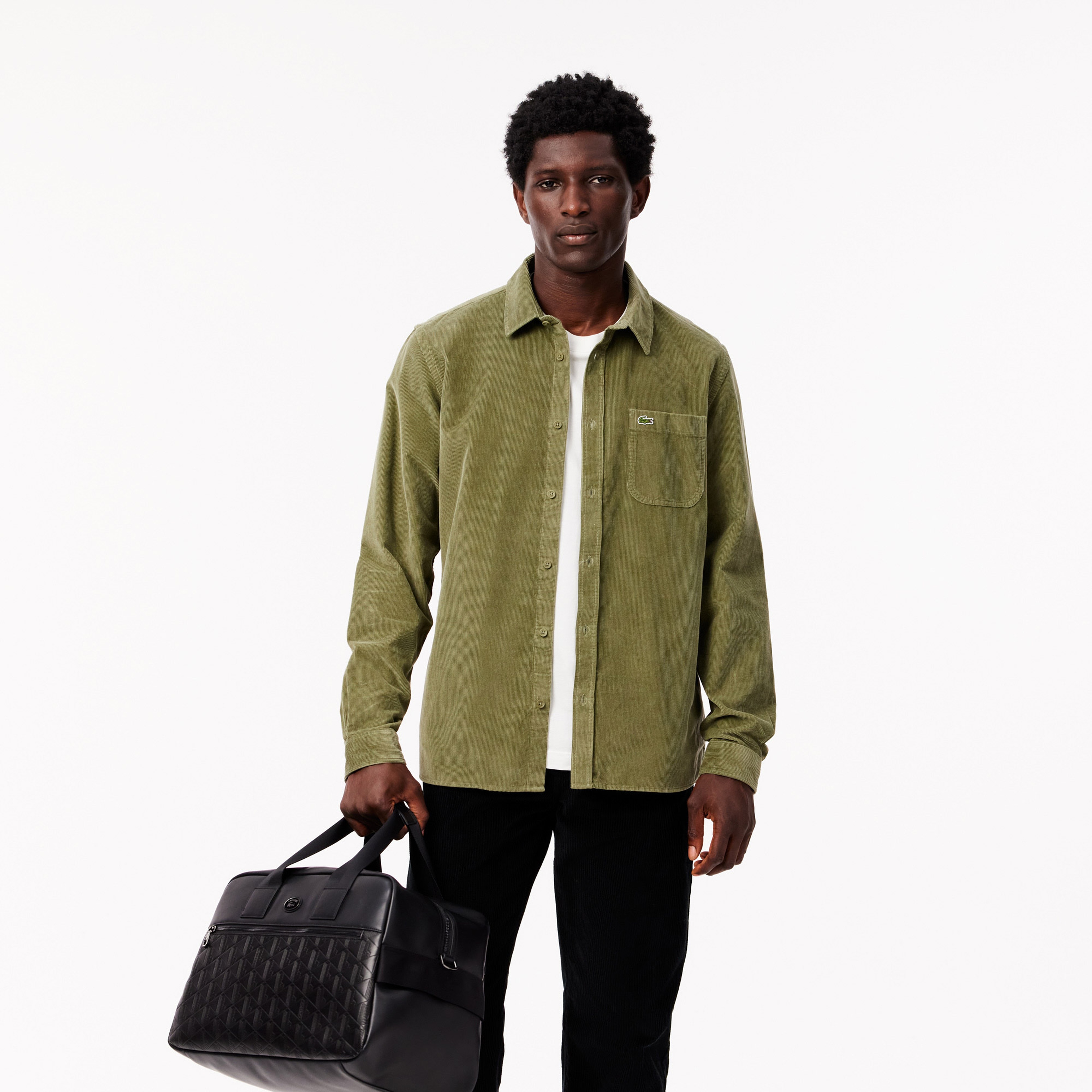 Regular Fit Cotton Corduroy Shirt